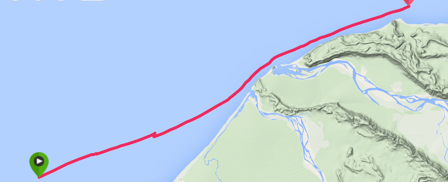 Distance: 20 .37 km Time: 3 :24 :27 Avg Speed: 6.0 kph Calories: 960