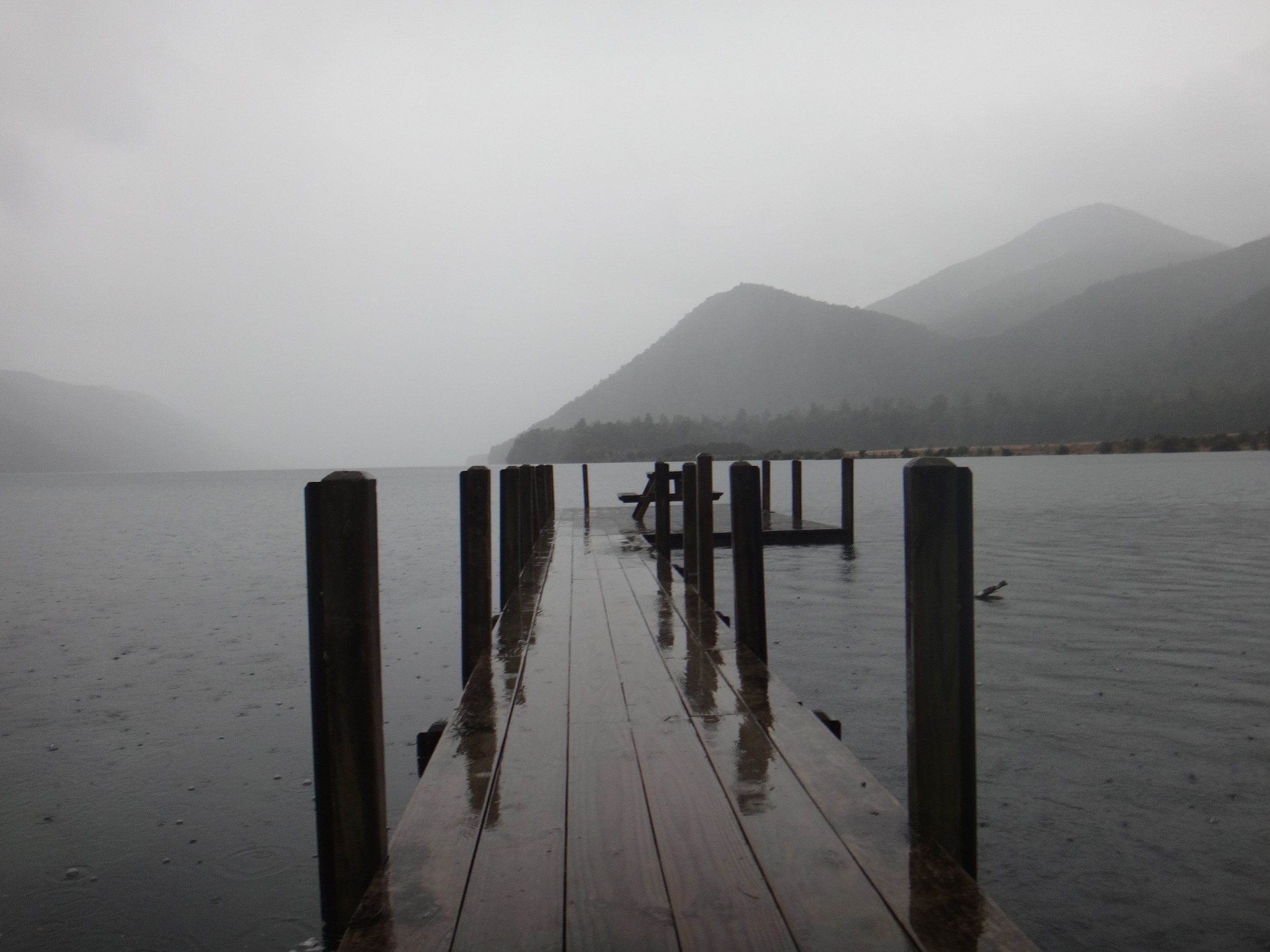 Lake Rotoroa.. Wet & Misty