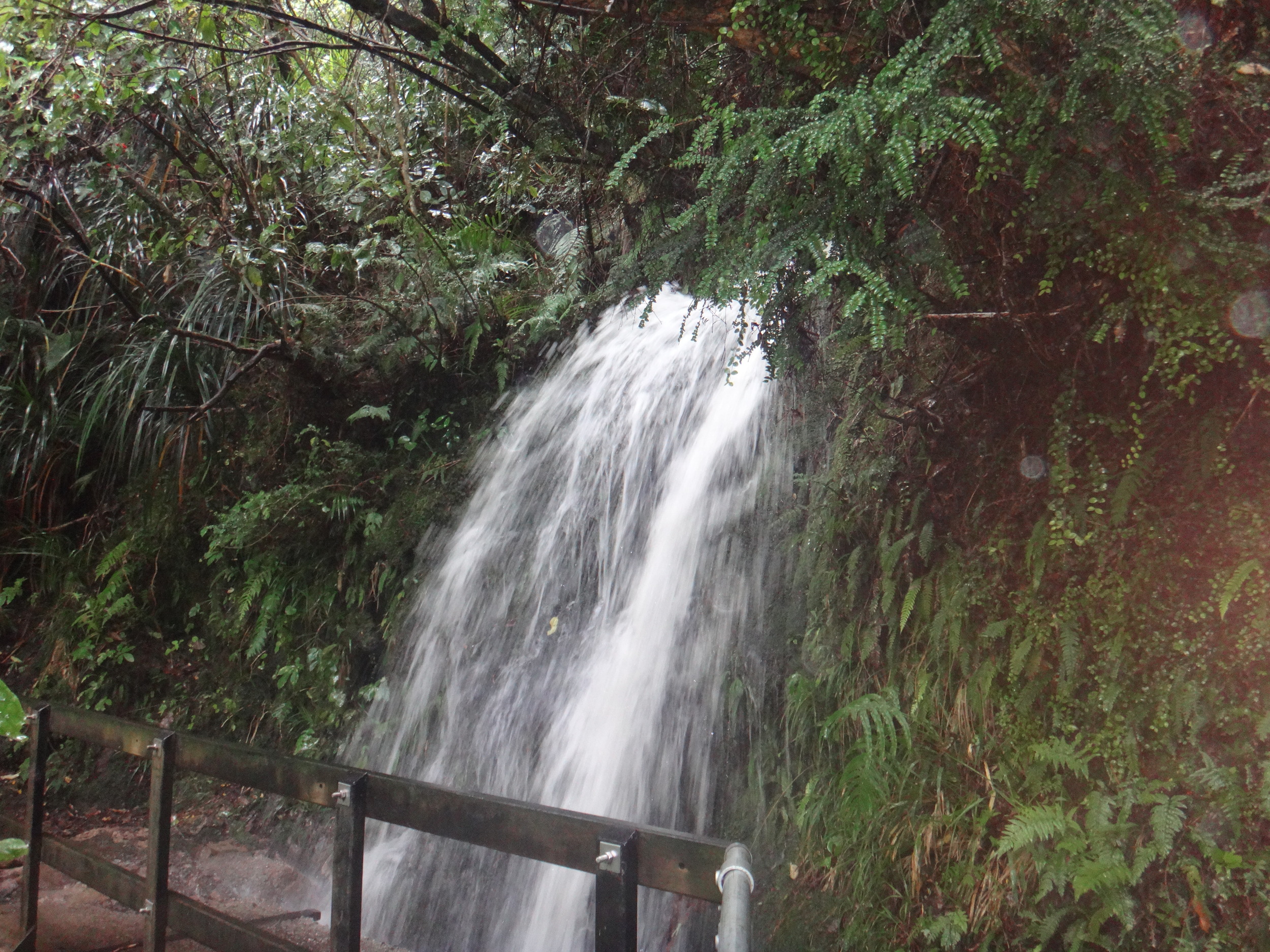 Waterfalls everywhere after the rain
