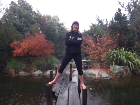 Japanese Gardens in the rain.