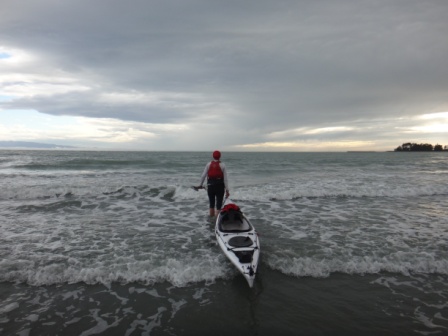 Another day of paddling circles.