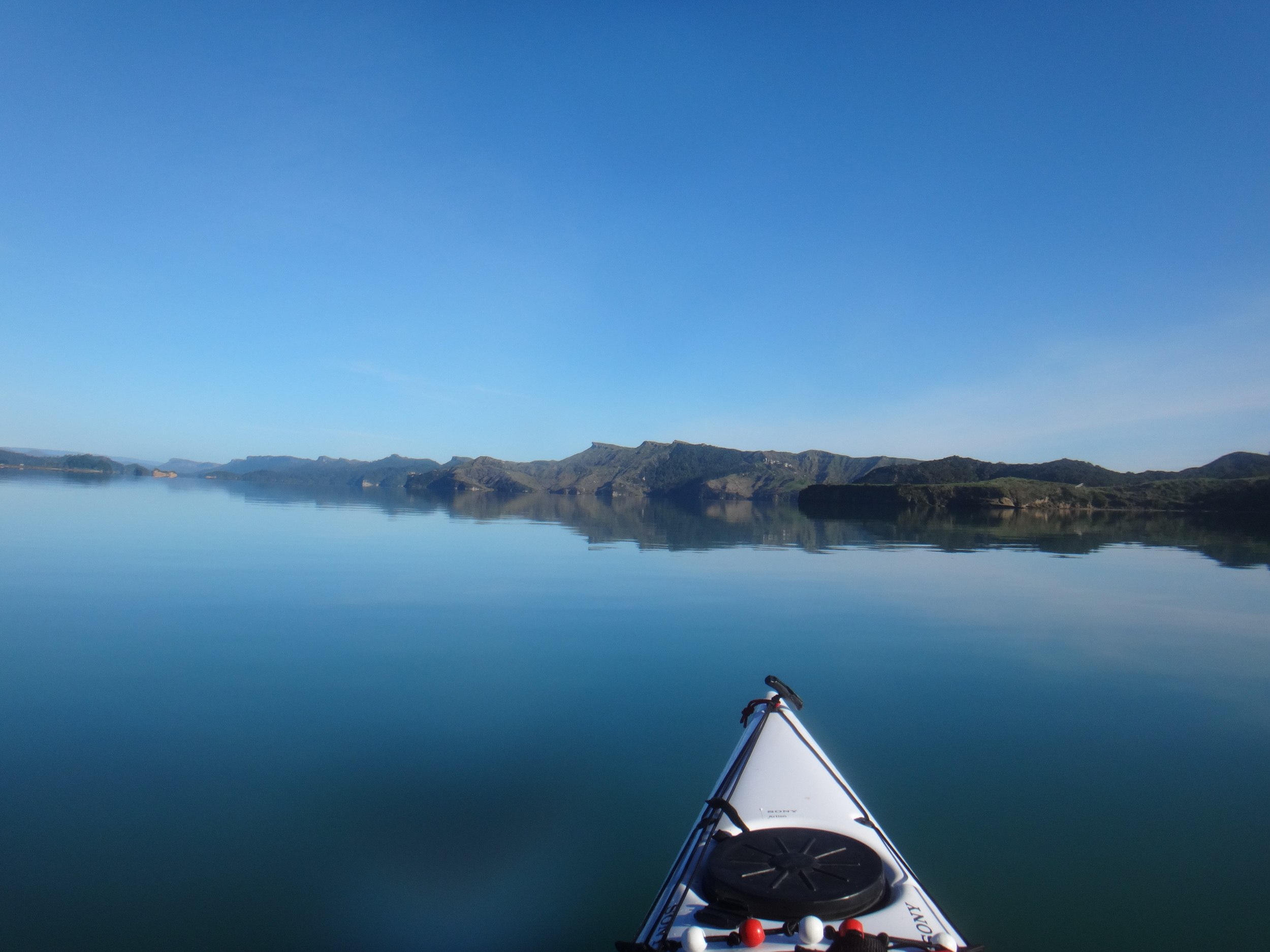 A dream of a paddle, Westhaven Inlet.