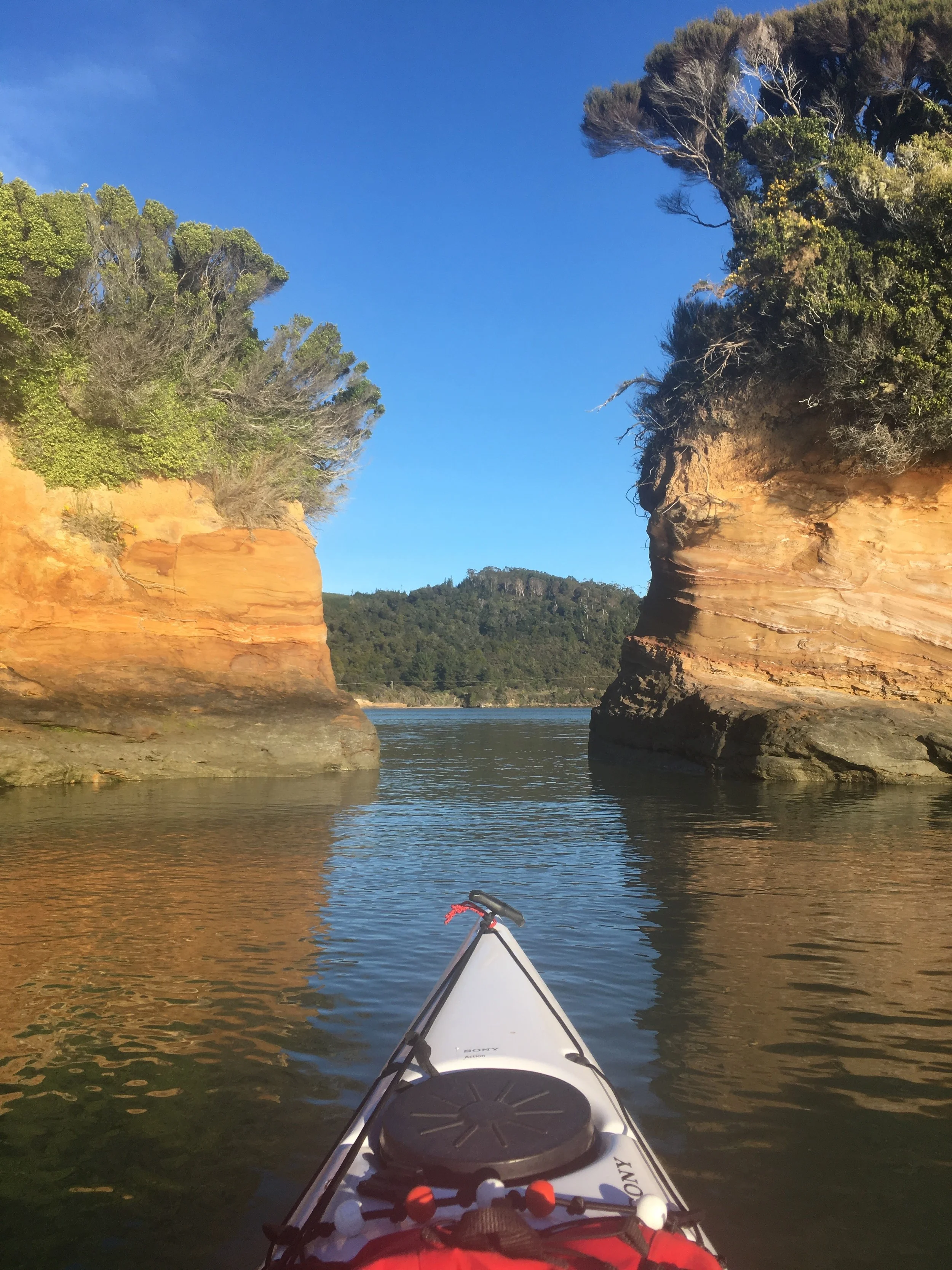 Today's paddling on the water.