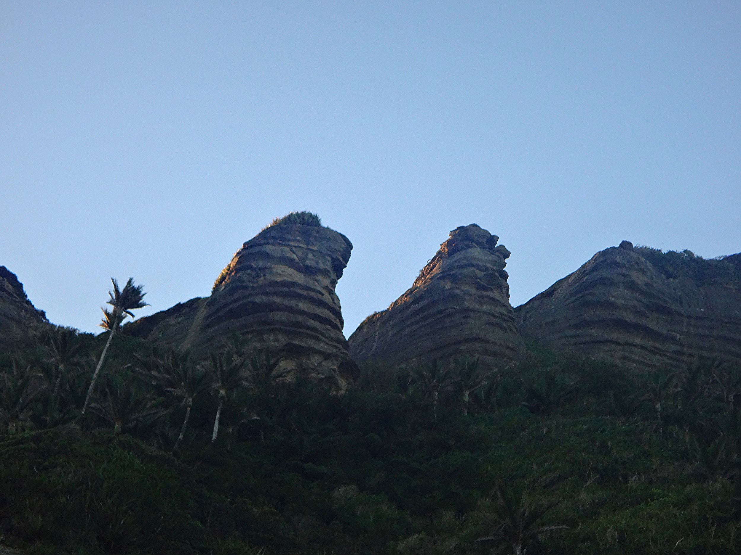 Incredible cliffs.