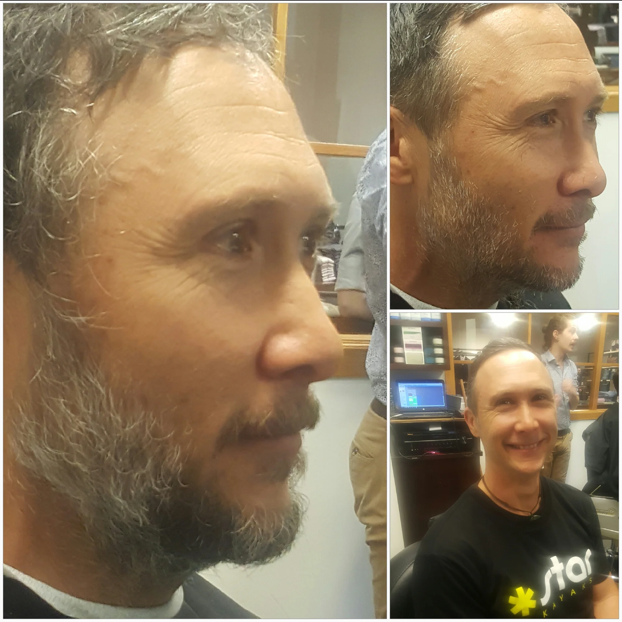 Close shave.