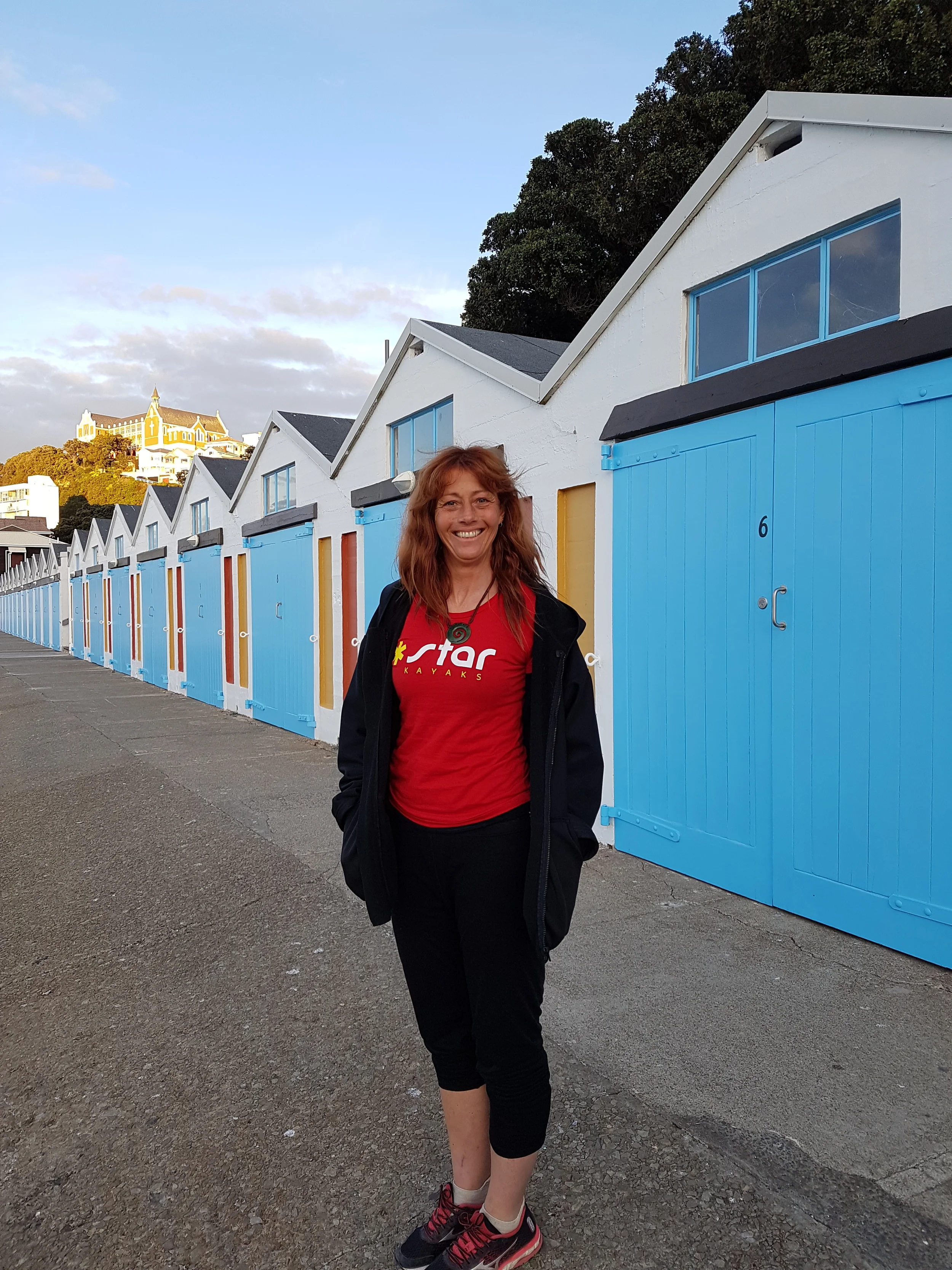 Boat houses in Wellington.