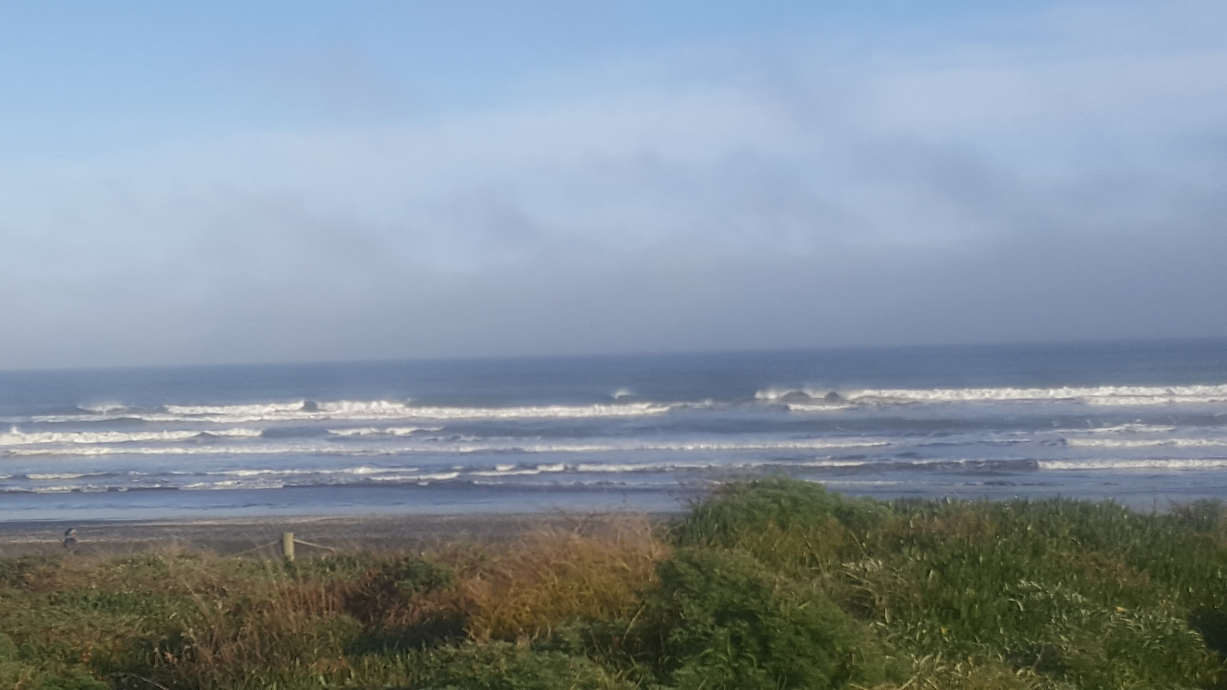 Waitarere Beach.