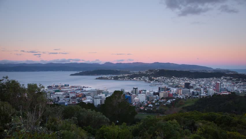 Wellington sunrise.