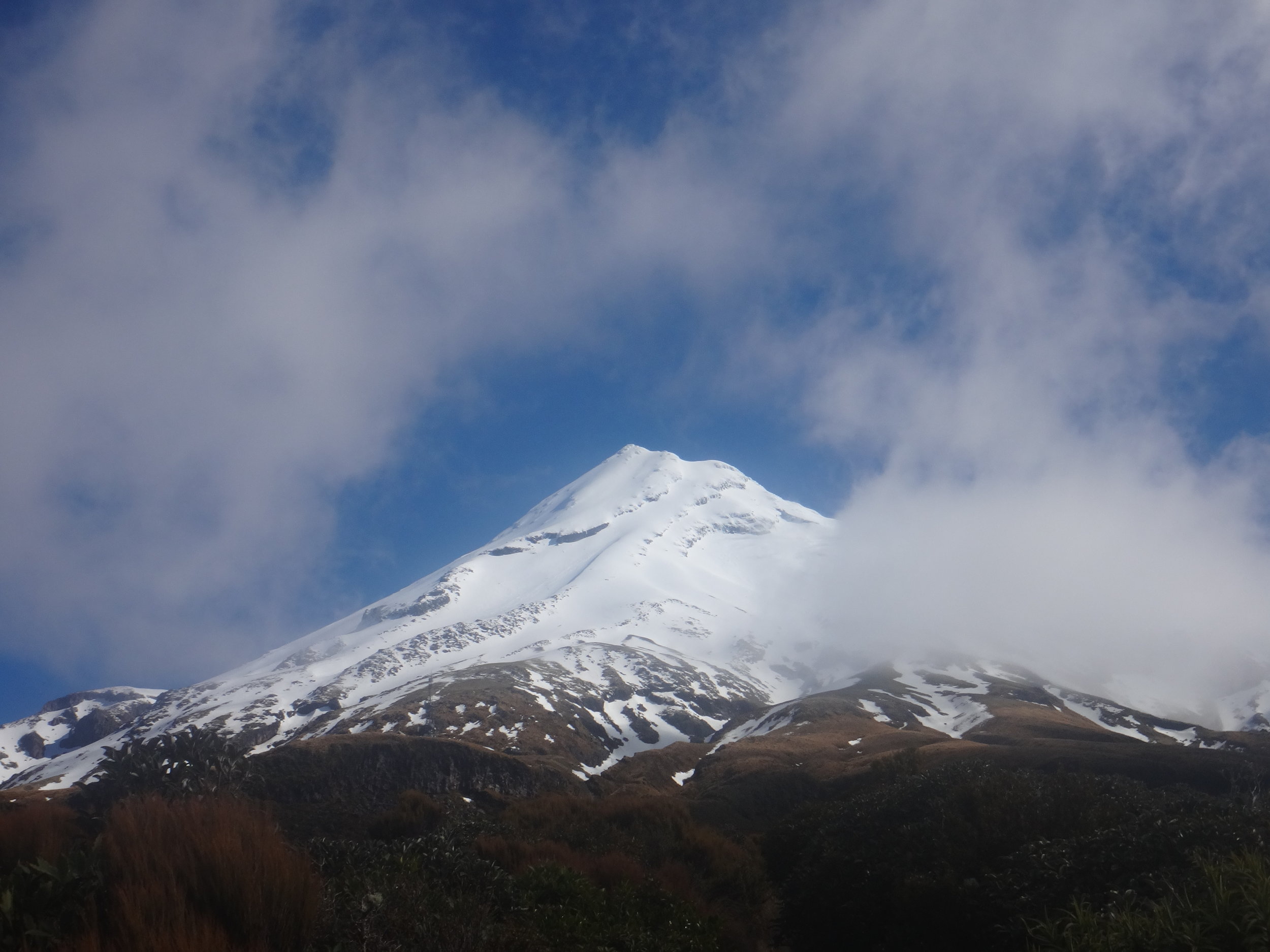 The view as we climbed.