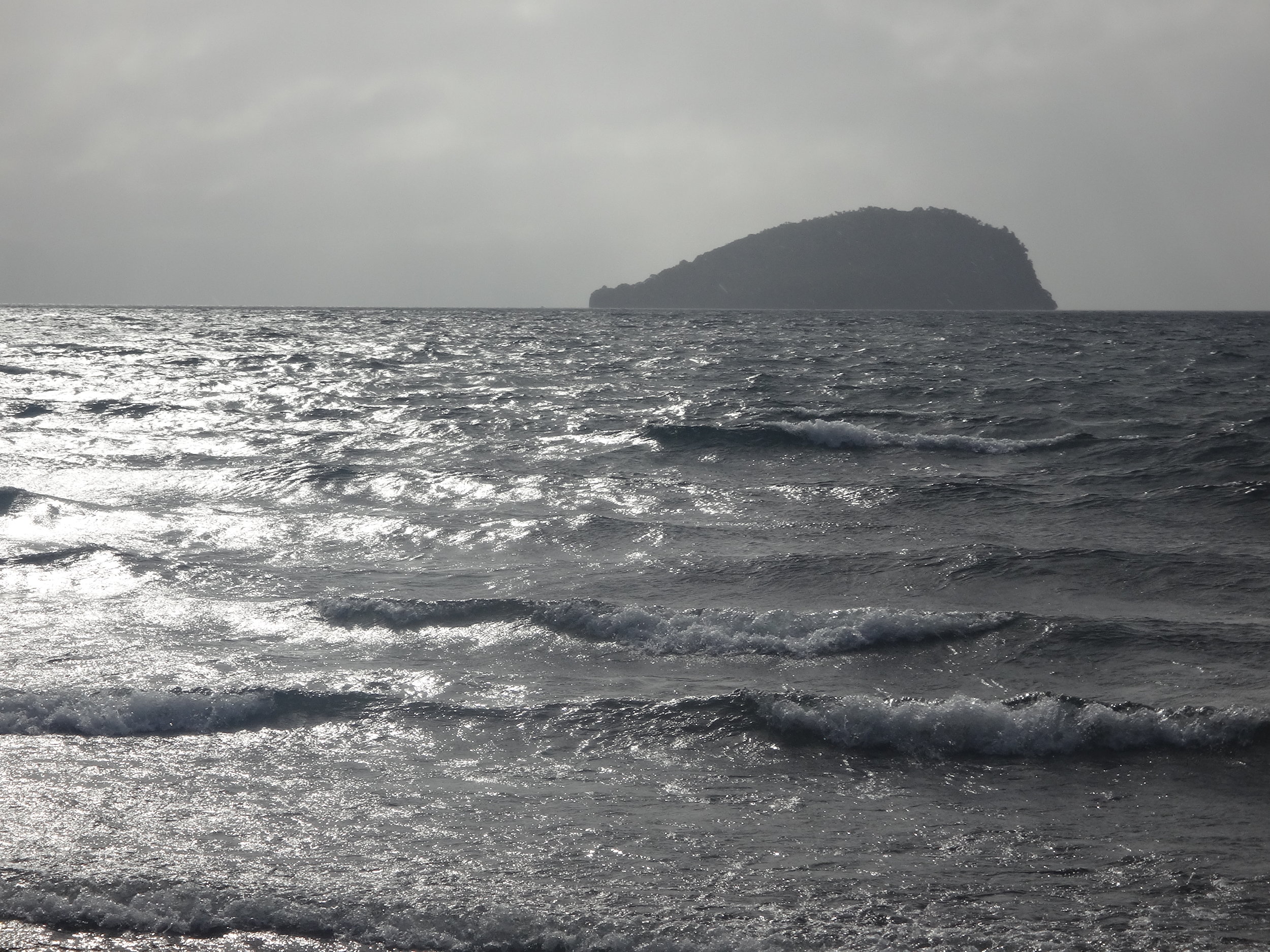 Wind and waves wherever I go.