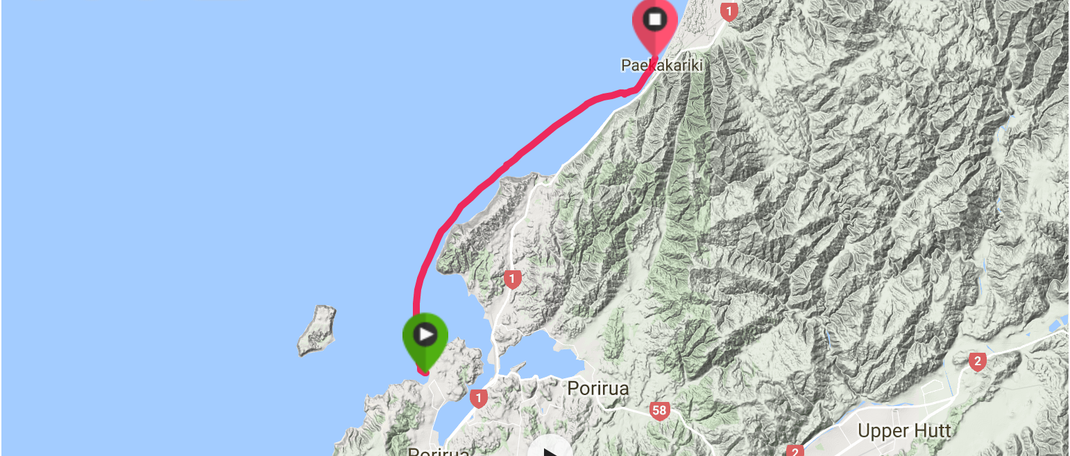 Distance: 18.26 km Time: 2:56:22 Avg Speed: 6.2 kph Calories: 781
