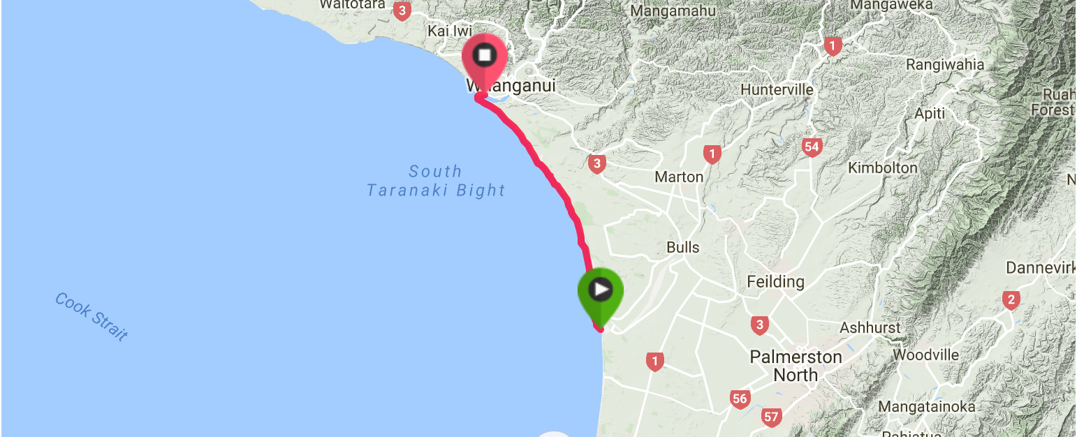 Distance: 48.45 km Time: 6:48:43 Avg Speed: 7.1 kph Calories: 2782