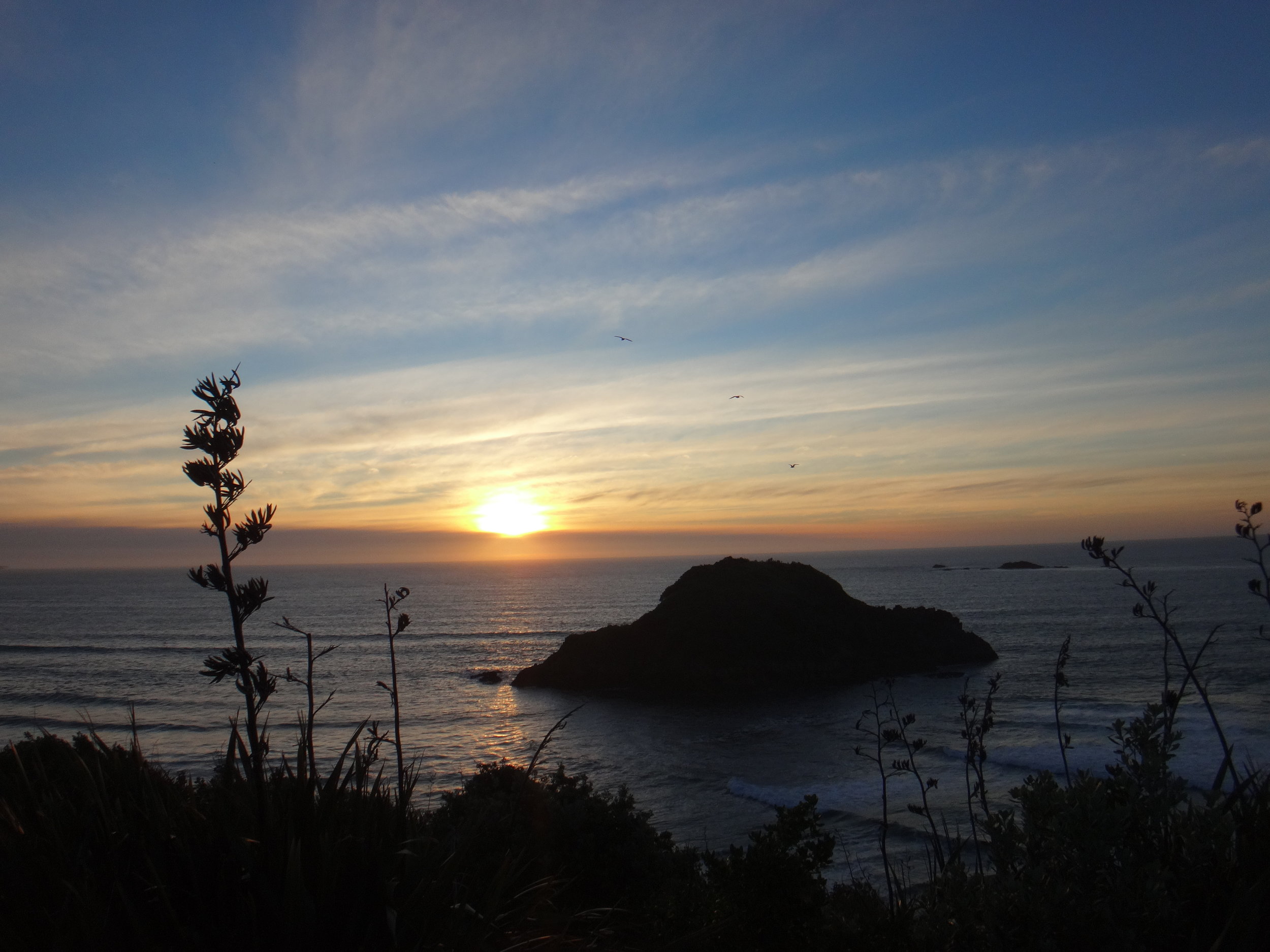 Goodbye to my dear Anna. A sunset from her favorite location.