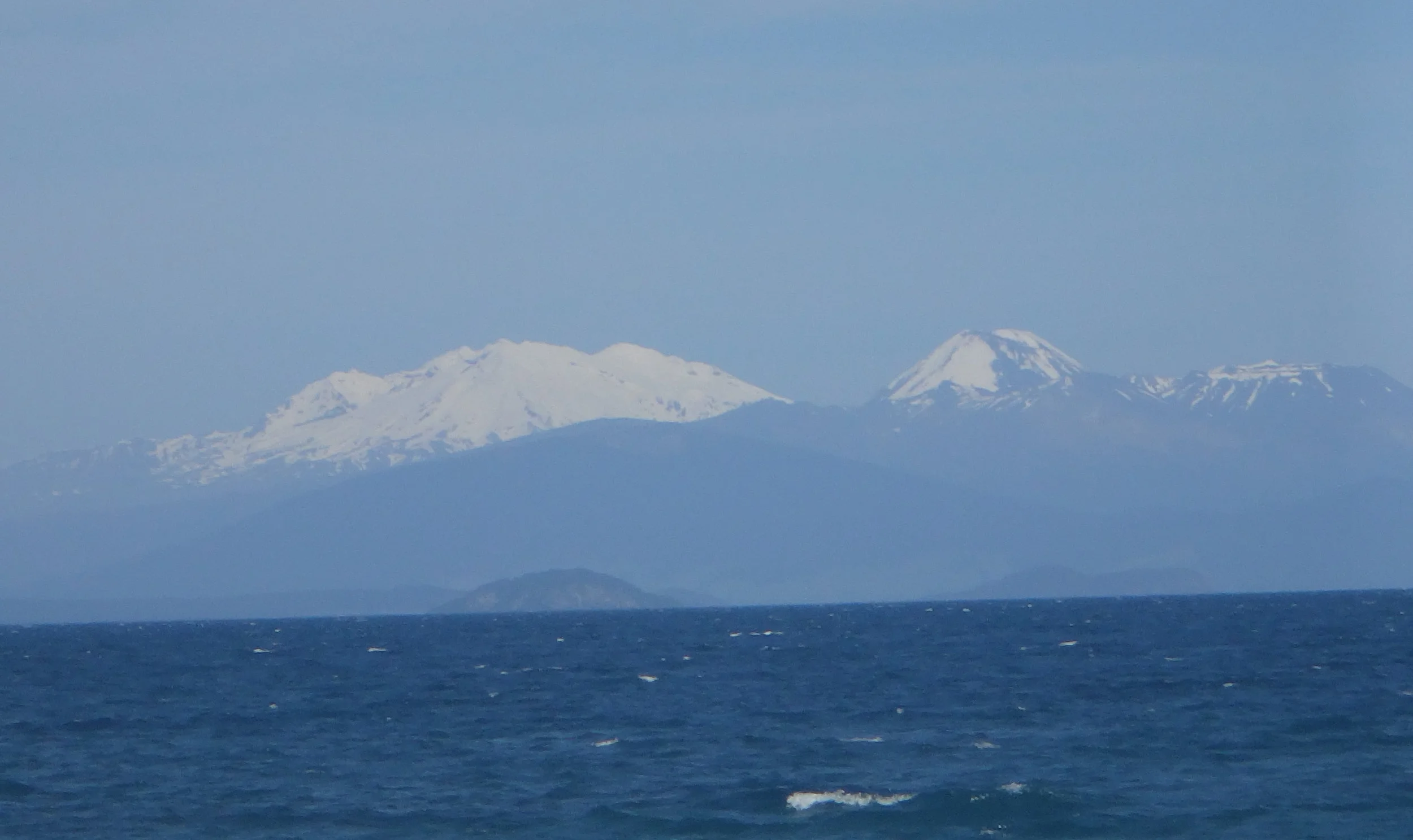 Mountains.