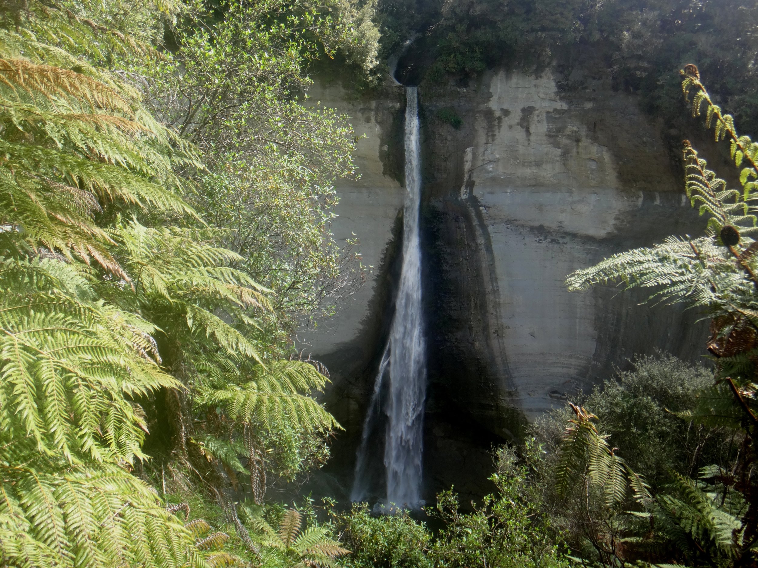 Waterfalls.