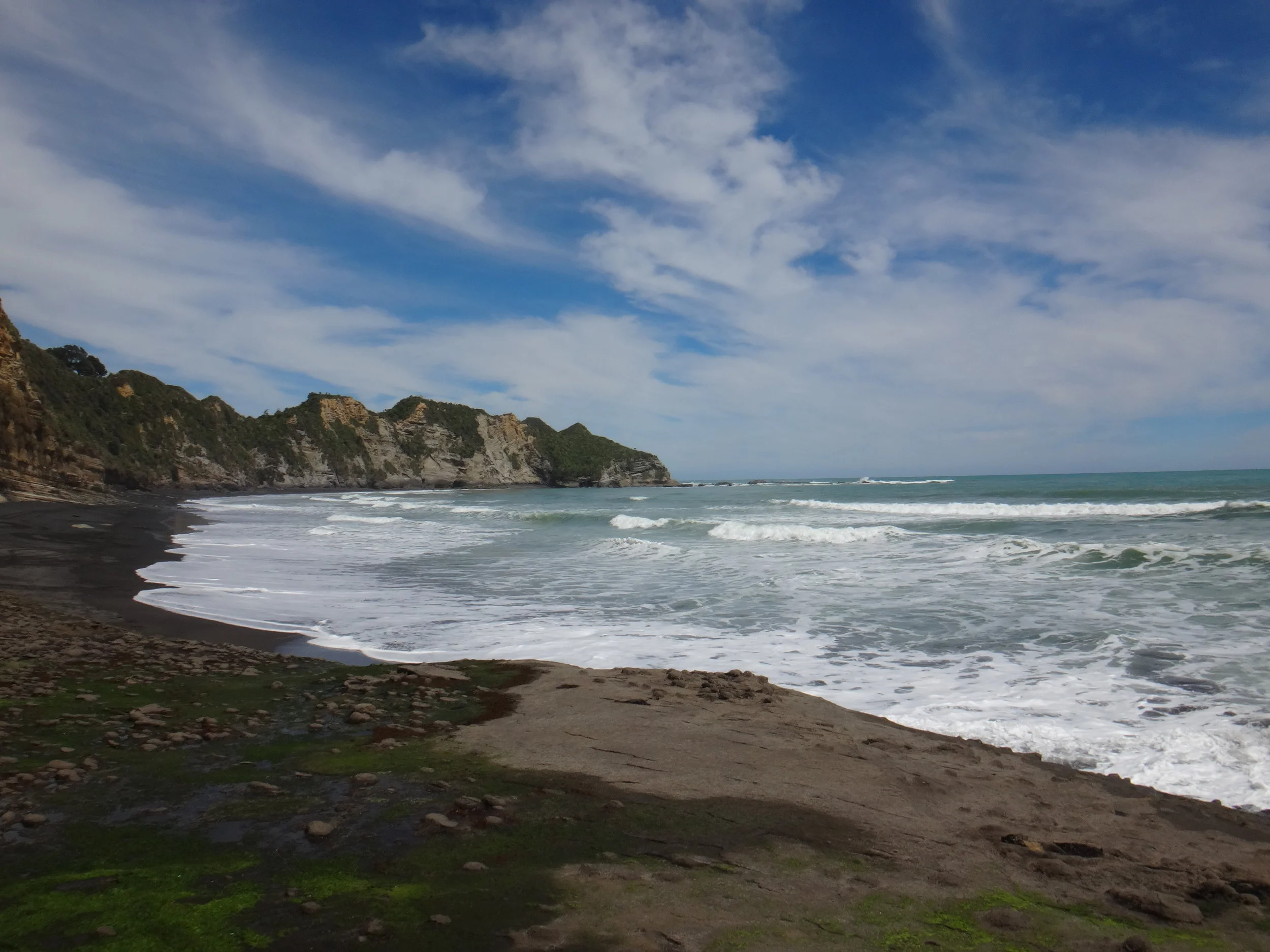 Incredible coastline of Taranaki.