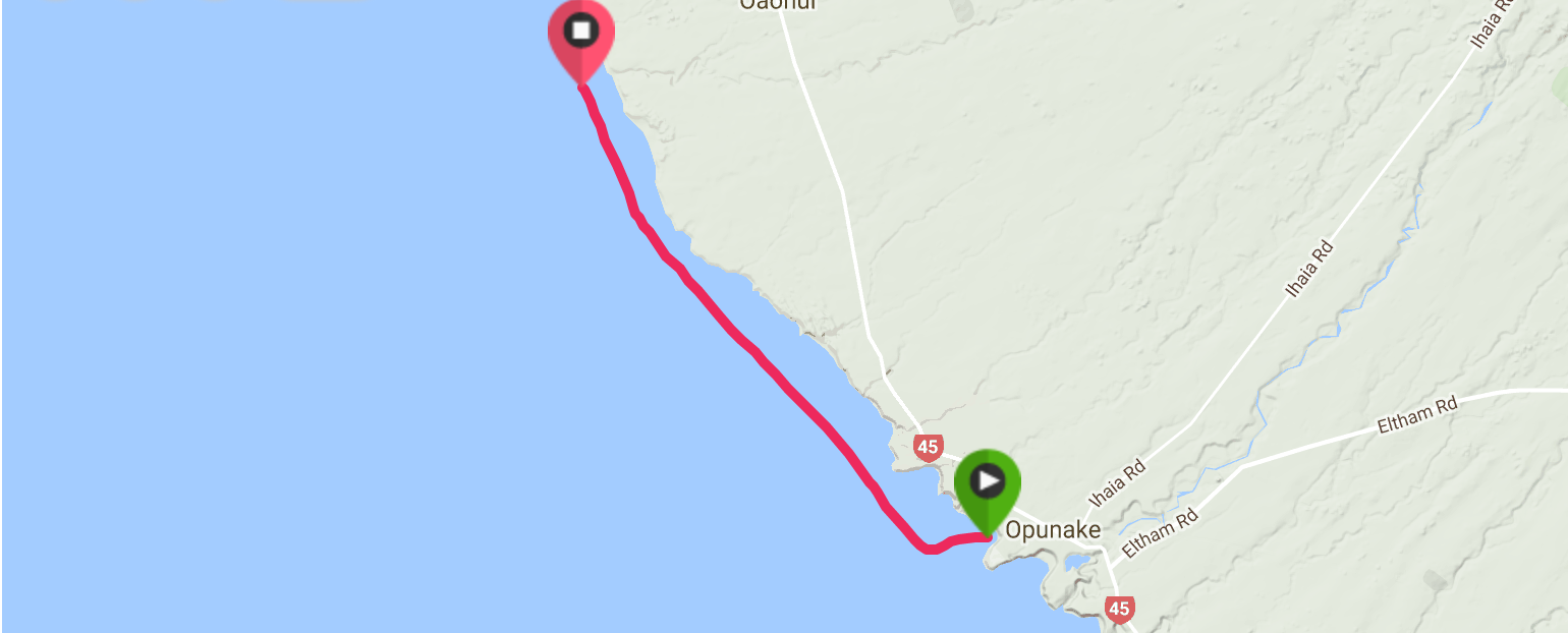 Distance: 9.44 km Time: 1:18:46 Avg Speed: 7.2 kph Calories: 433