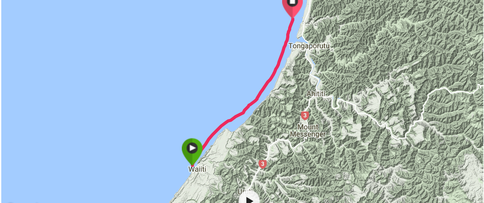 Distance: 17.03 km Time: 2:16:06 Avg Speed: 7.5 kph Calories: 1071