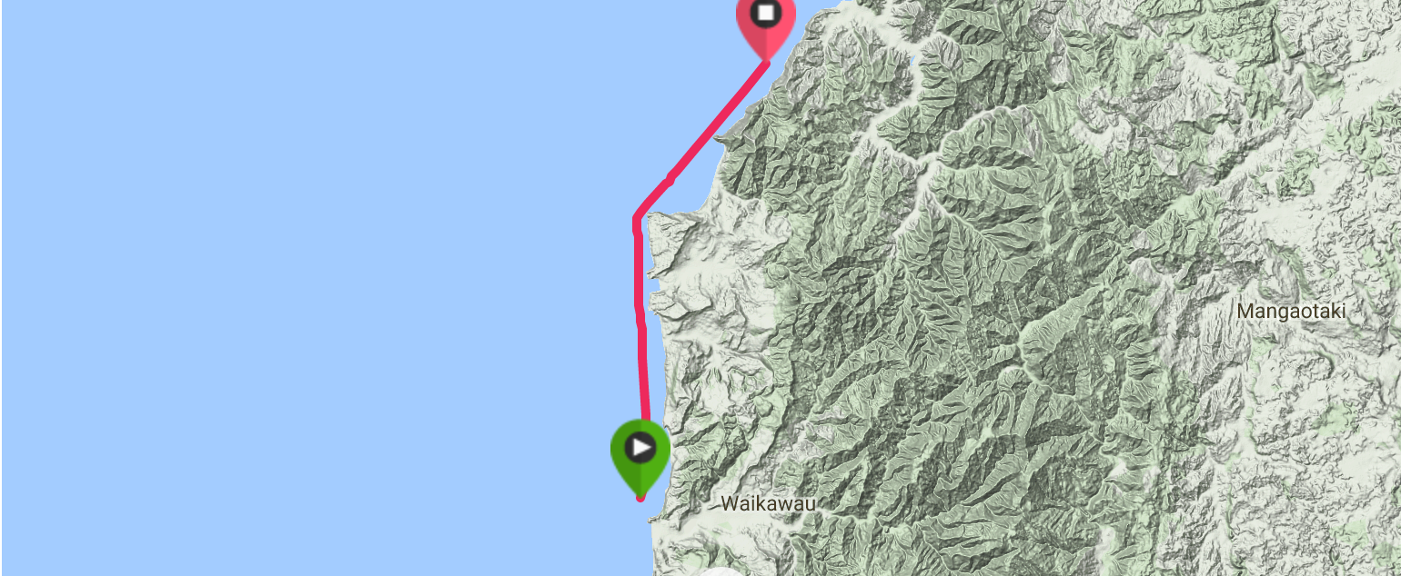 Distance: 16.11 km Time: 2:14:20 Avg Speed: 7.2 kph Calories: 859
