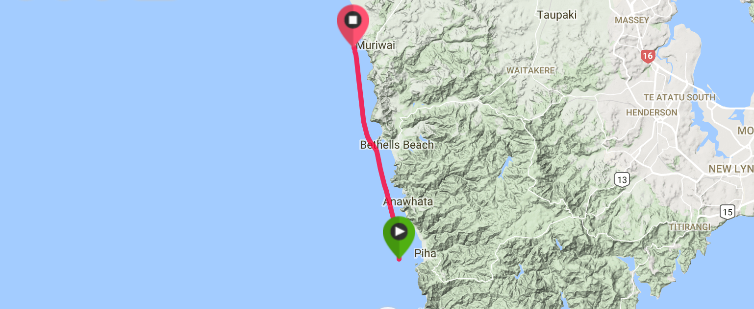 Distance: 13.83 km Time: 1:54:32 Avg Speed: 7.2 kph Calories: 728
