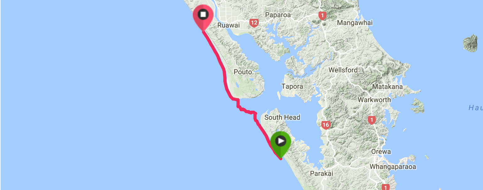 Distance: 66.63 km Time: 10:34:13 Avg Speed: 6.3 kph Calories: 3016