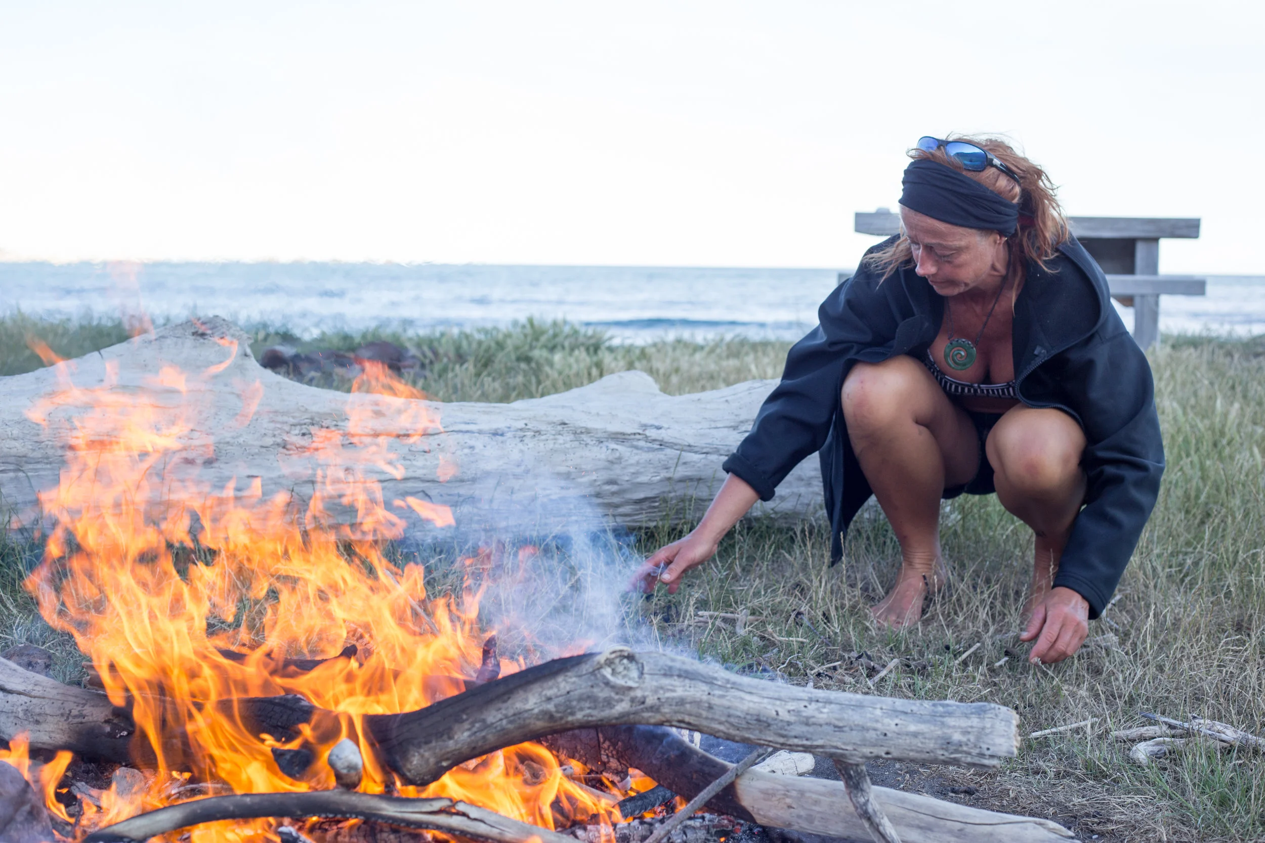 Campfires, Crayfish on the East Coast -North Island