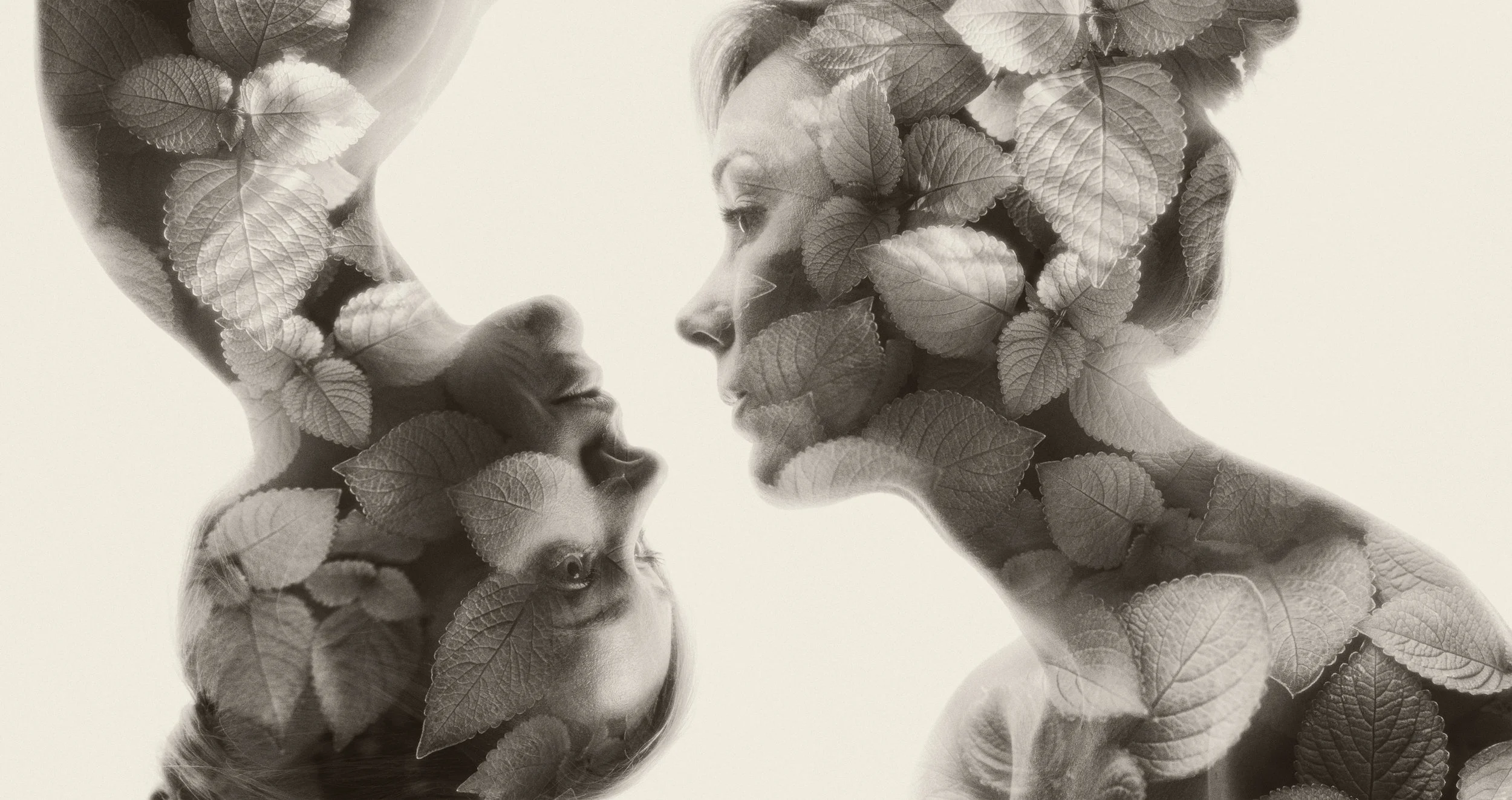 Conceptual double exposure composite by Christoffer Relander