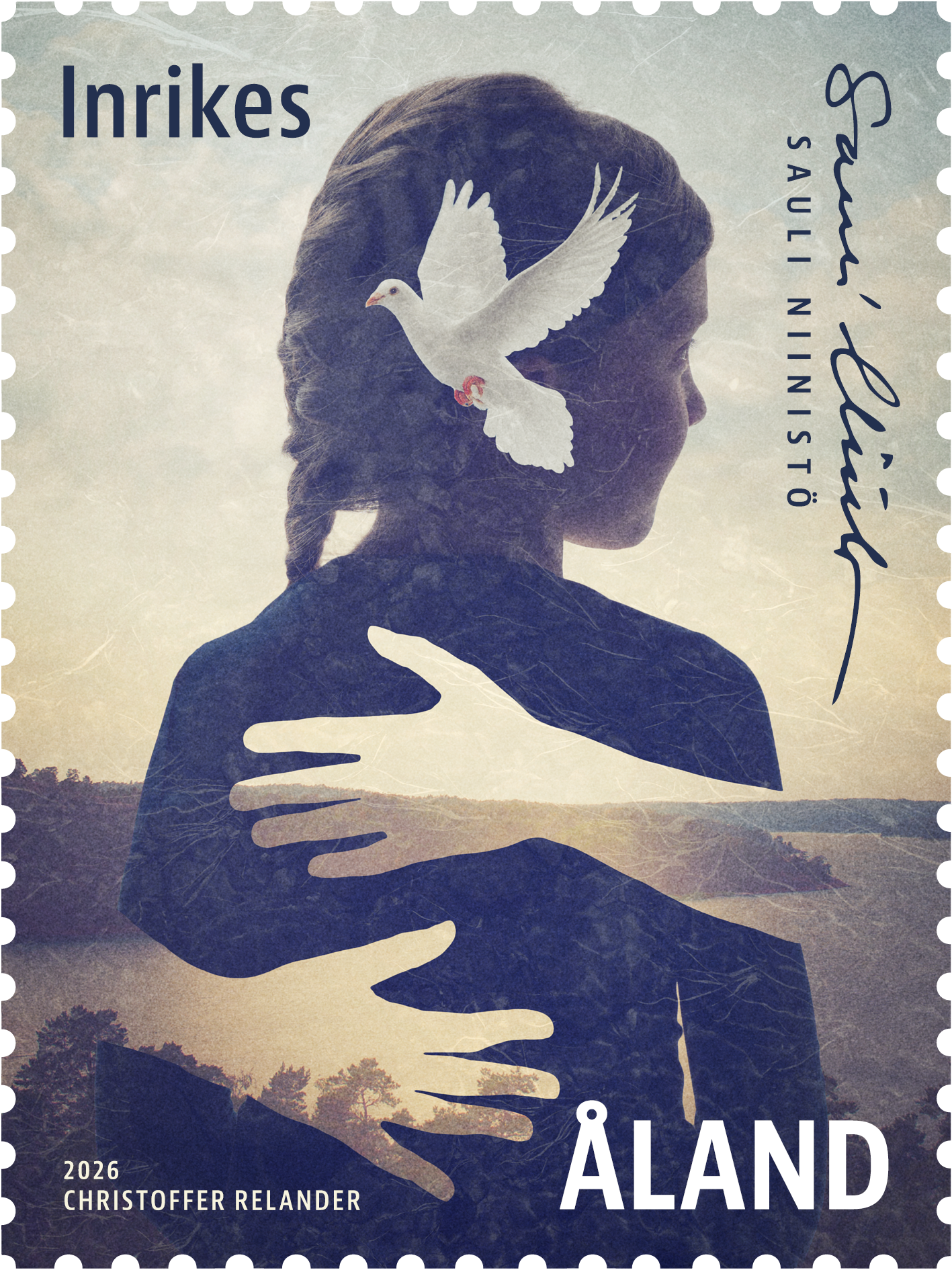 A stamp for President Sauli Niinistö