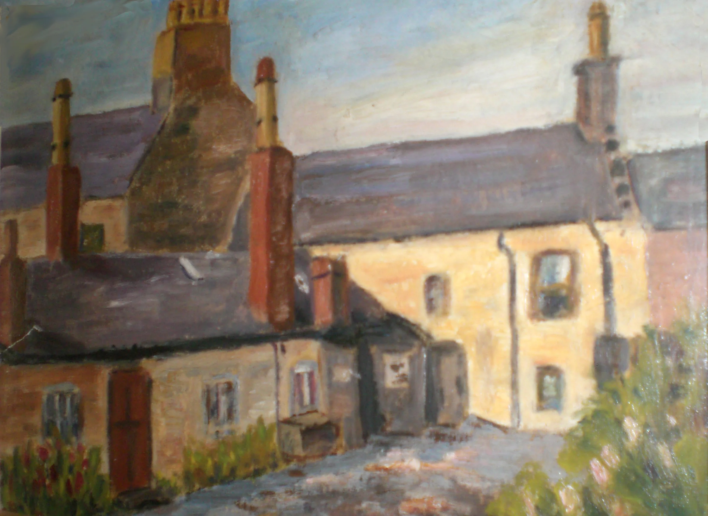 View to the Rear of 9 Montgomery Street, East Kilbride Circa 1950