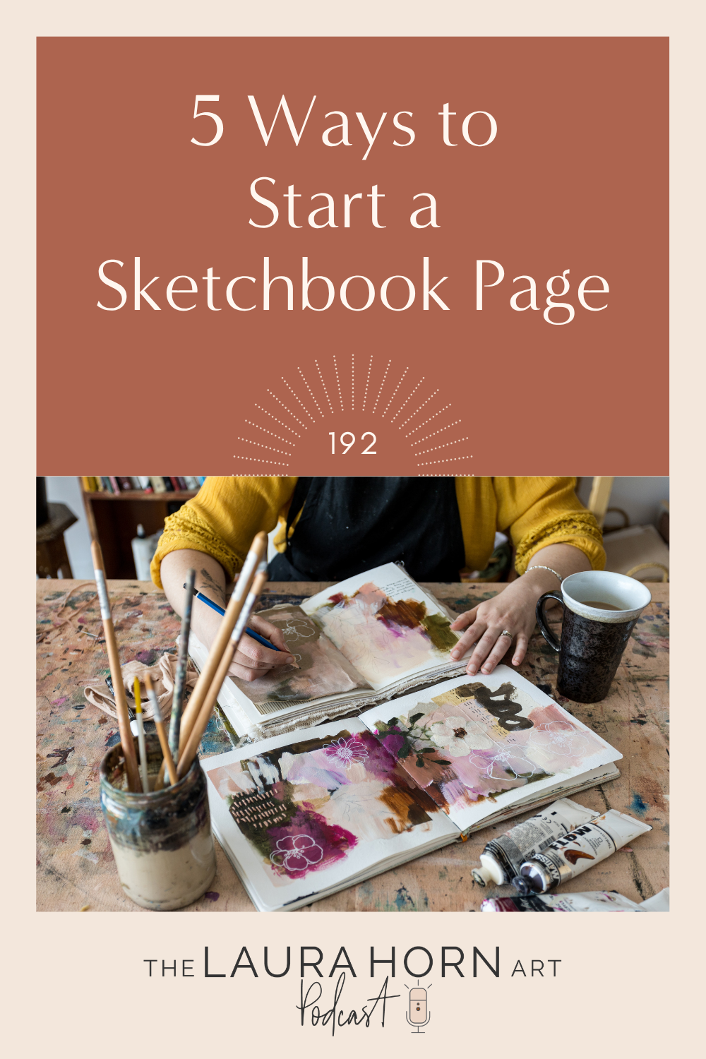 5 Ways to Start a Sketchbook Page
