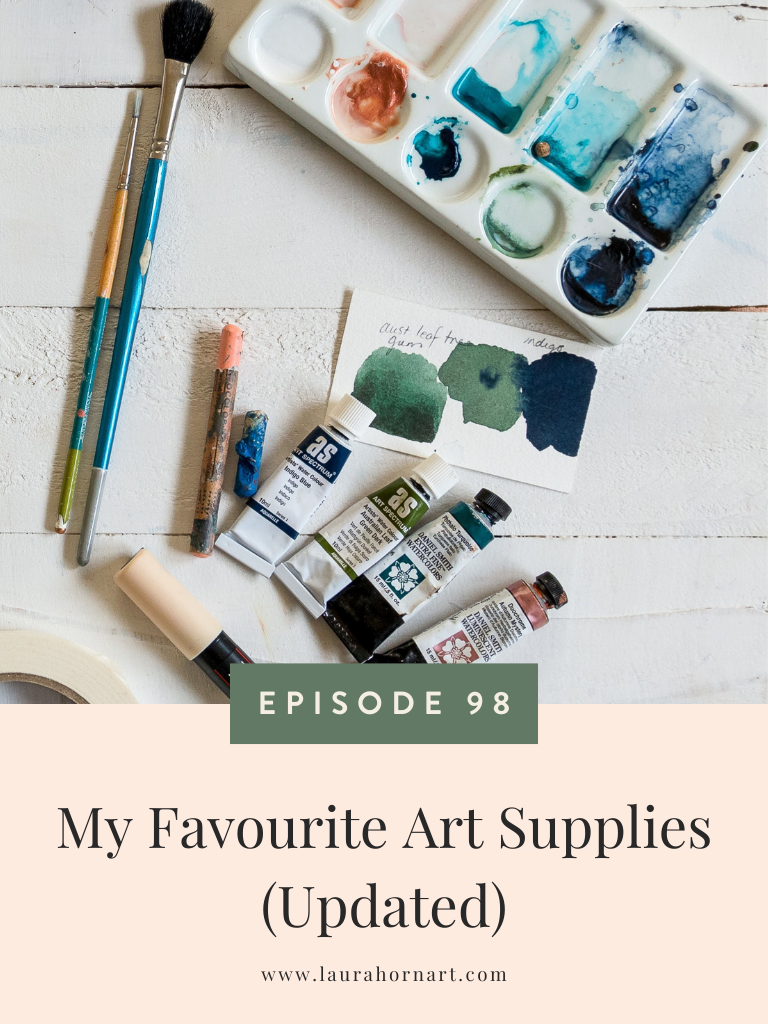 My Favourite Art Supplies (Updated) — LAURA HORN ART