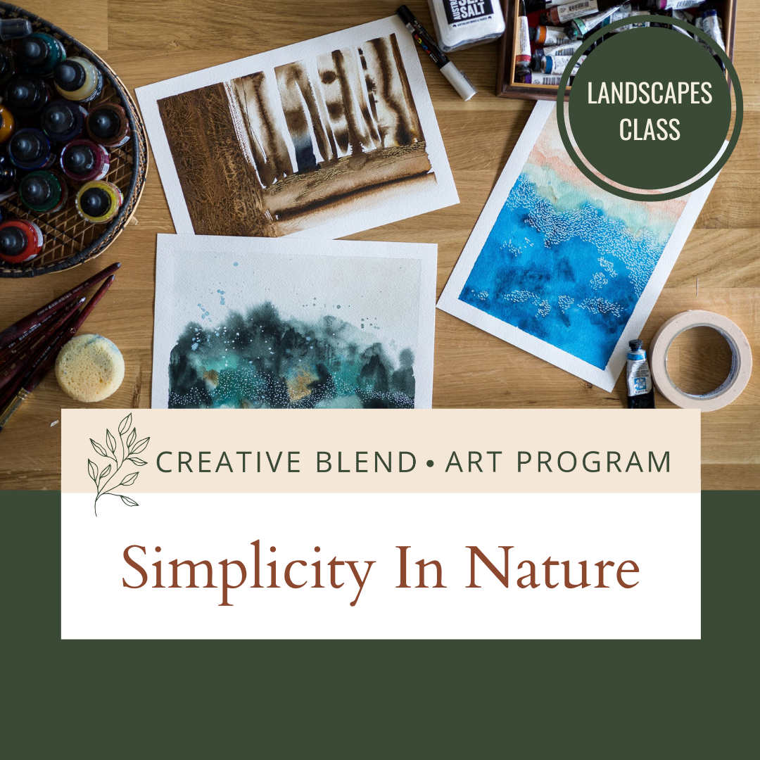 Creative Blend Art Program — LAURA HORN ART