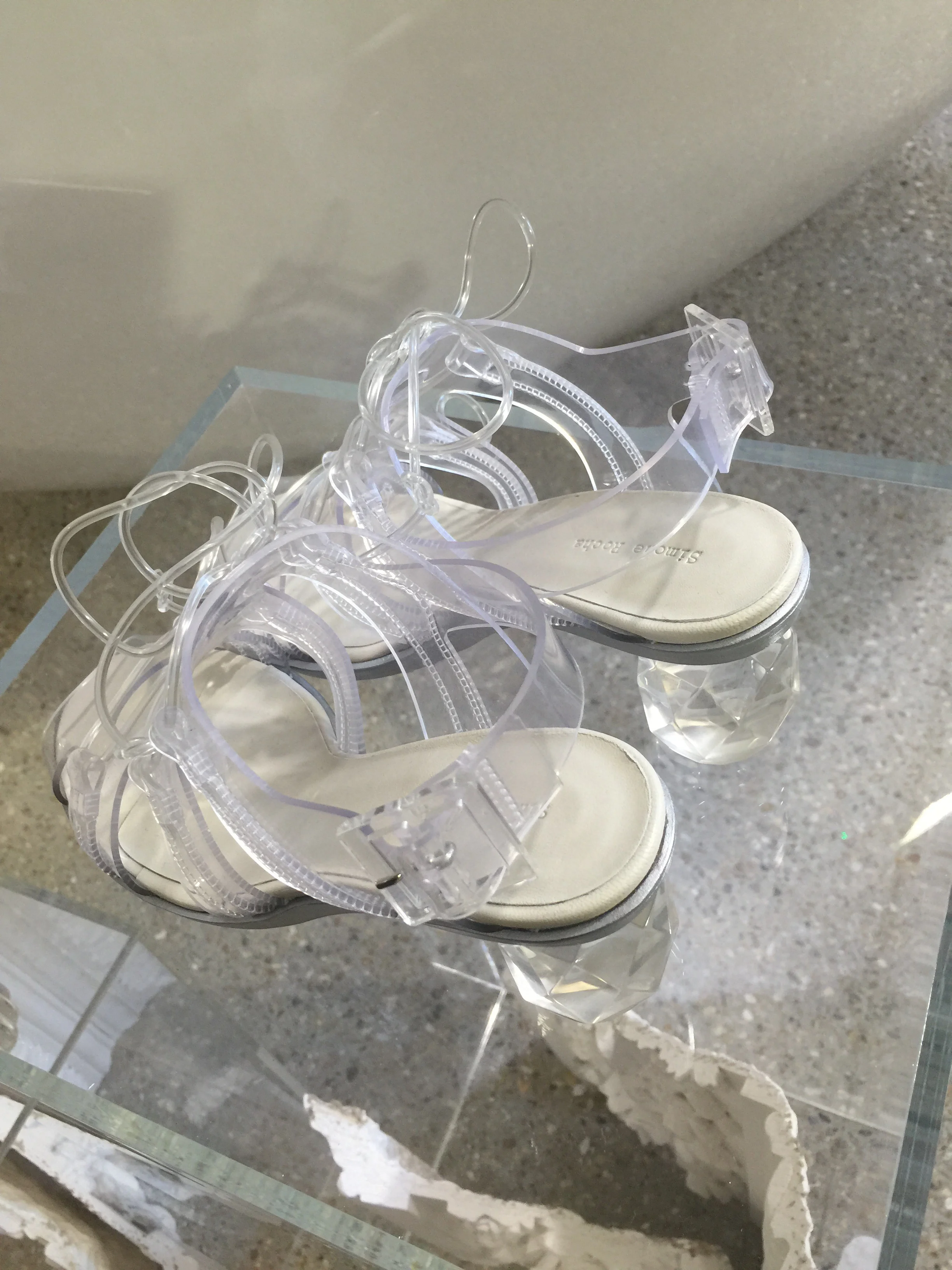 Perspex heels - Simone Rocha 