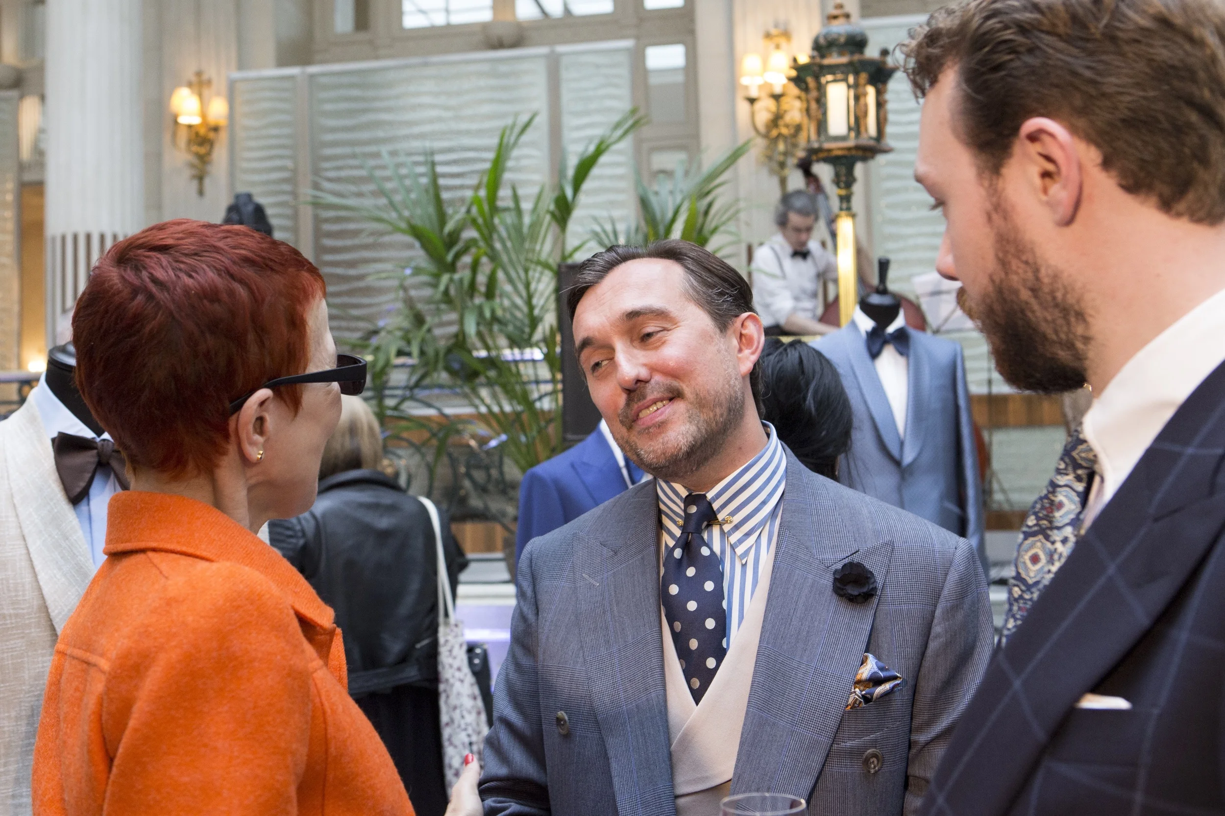 Chester Barrie's creative and buying manager Christopher Modoo