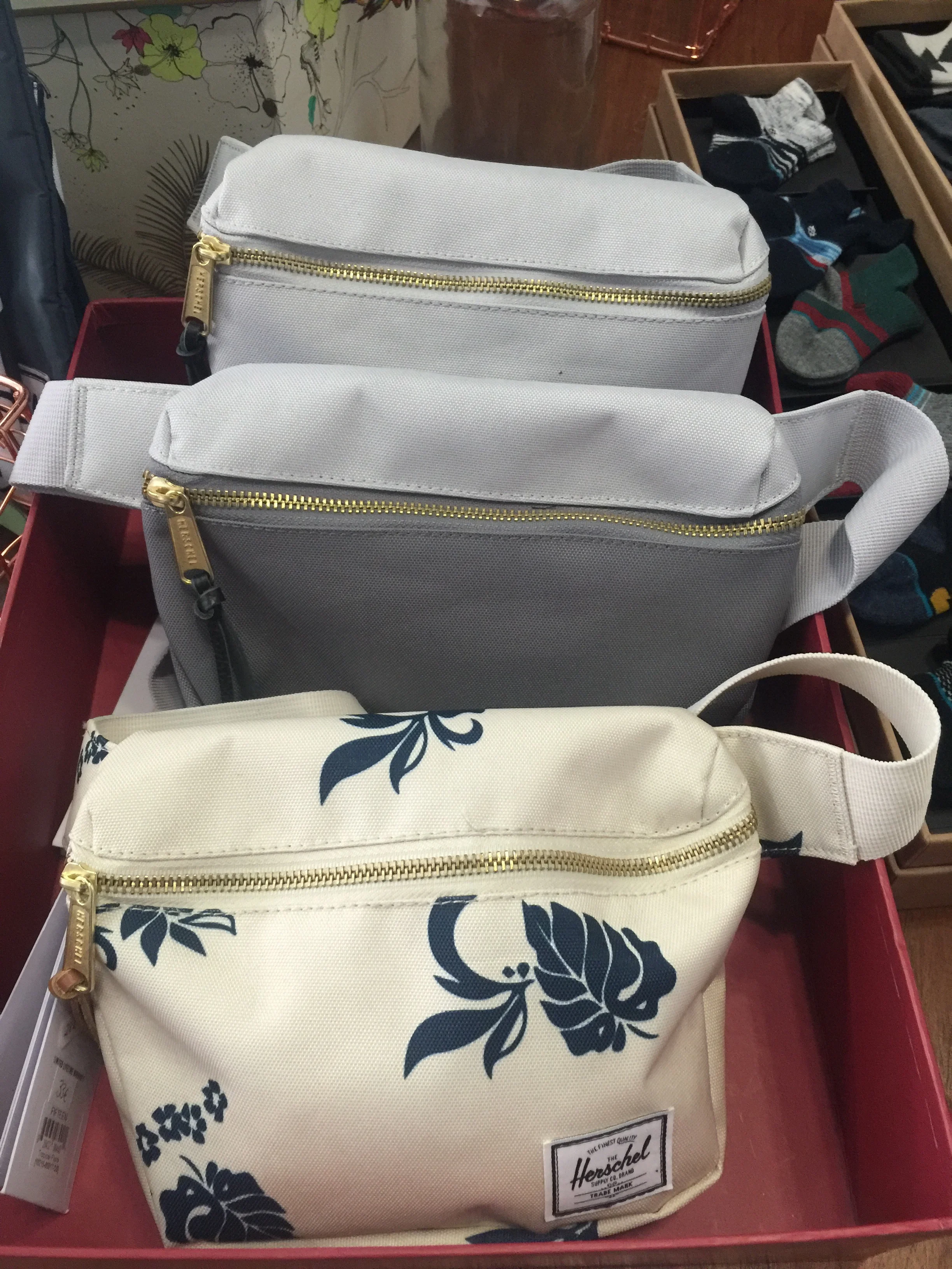Bum bags a variety at The Concept Boutique and Coffee