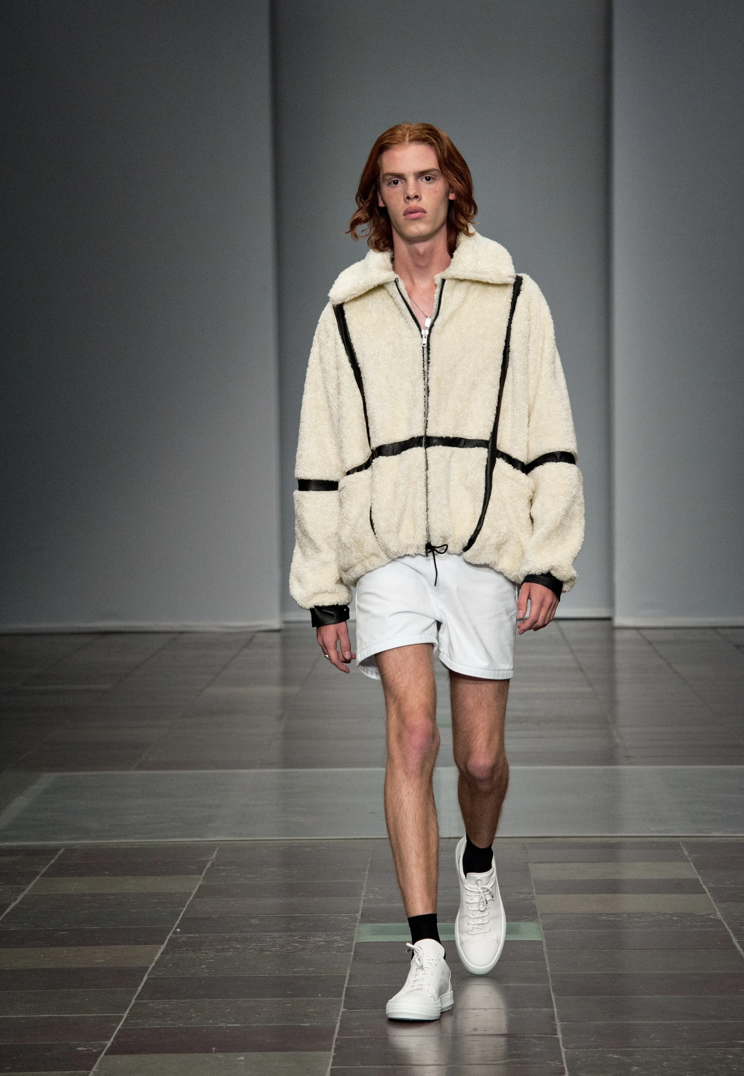 Different fabrics creating texture