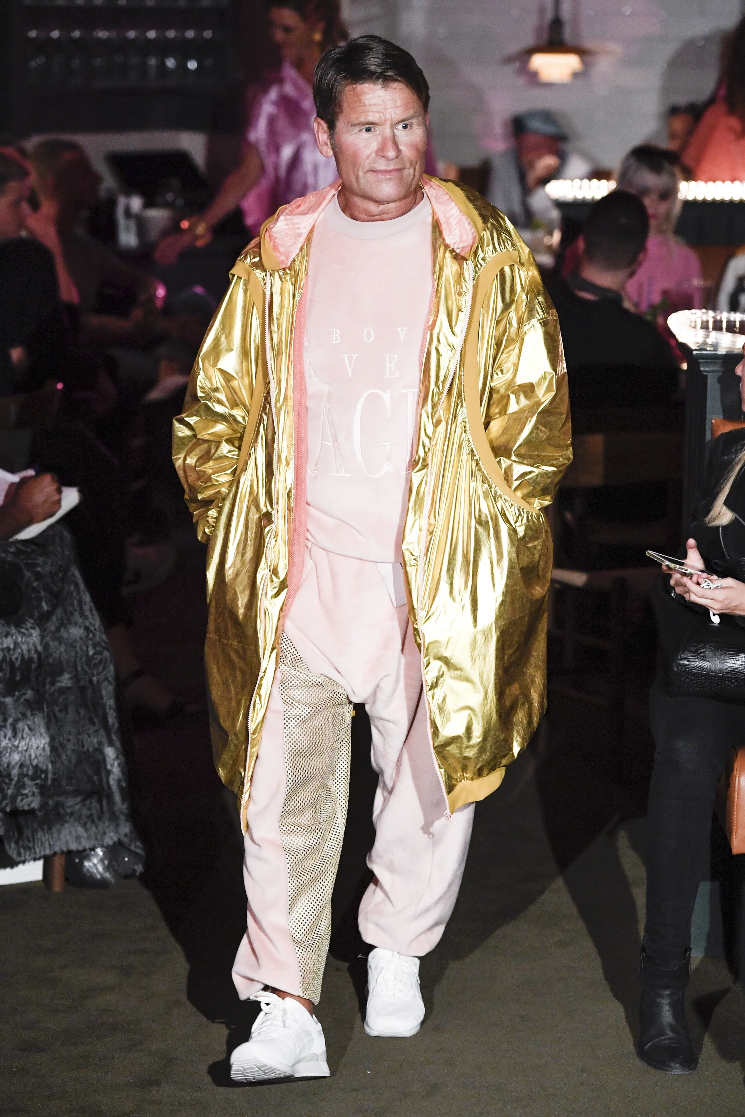 Gold Metalic and mesh - Nicholas Nybro