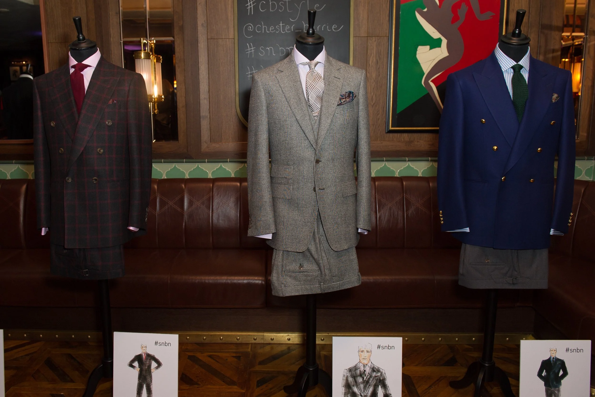 The double breasted Kingly VI blazer with domed guilt buttons is part of the ' See Now Buy Now' collection.