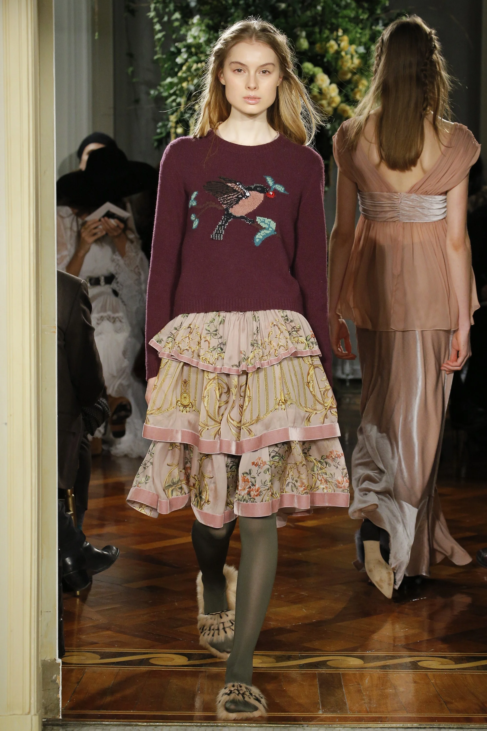 Alberta Ferretti - coloured tights