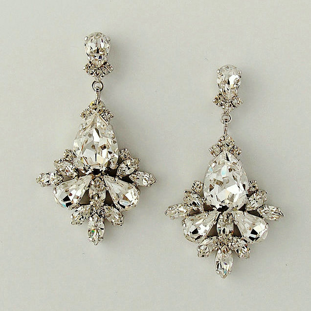 22ct Bridal Earrings | Designer Earrings | PureJewel.com