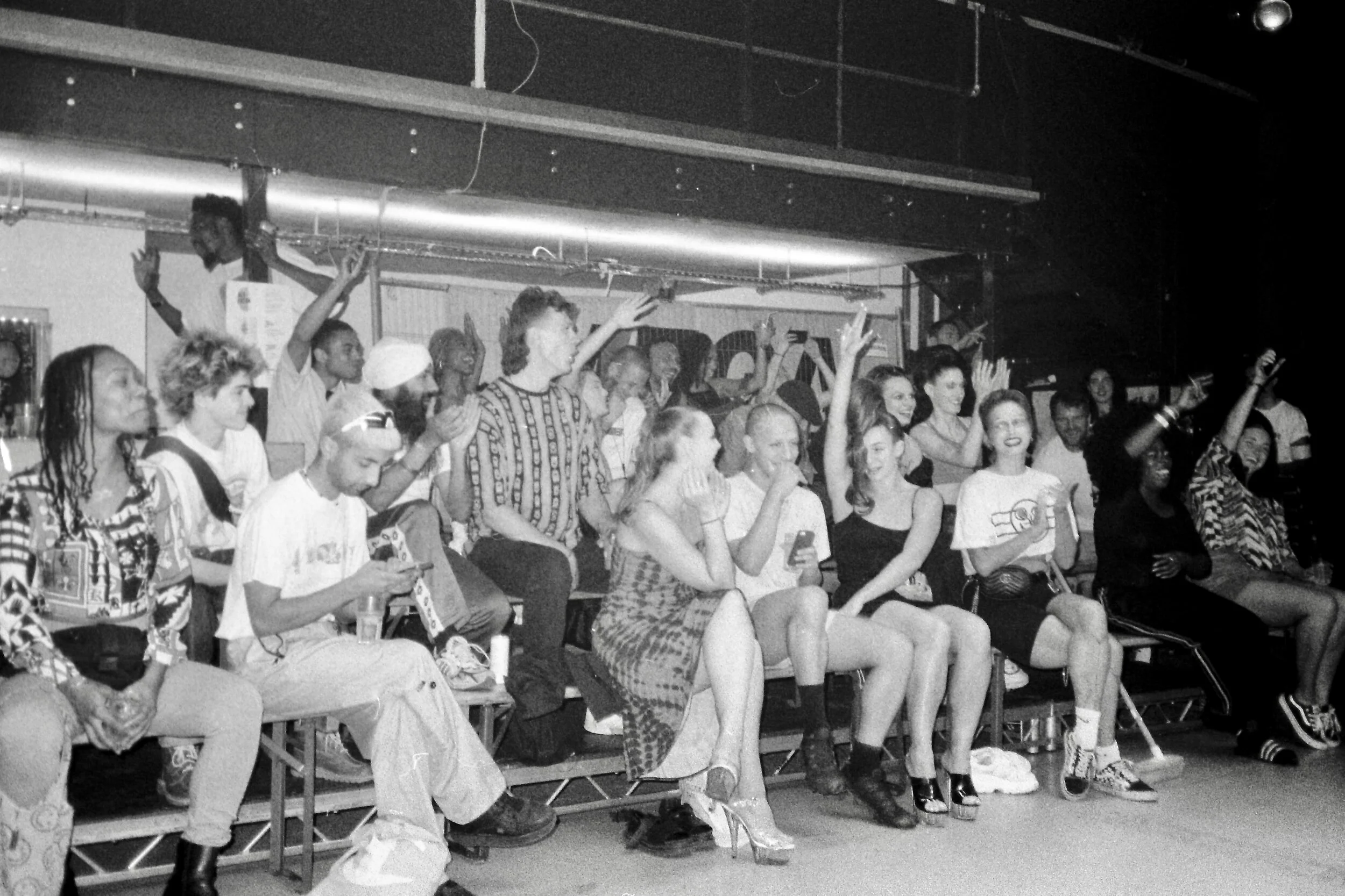 The models and dancers were all part of the story, everyone was someone key to the story, from photographer Gavin Watson, to a local midwife, through to some of his customers that pop in the shop.