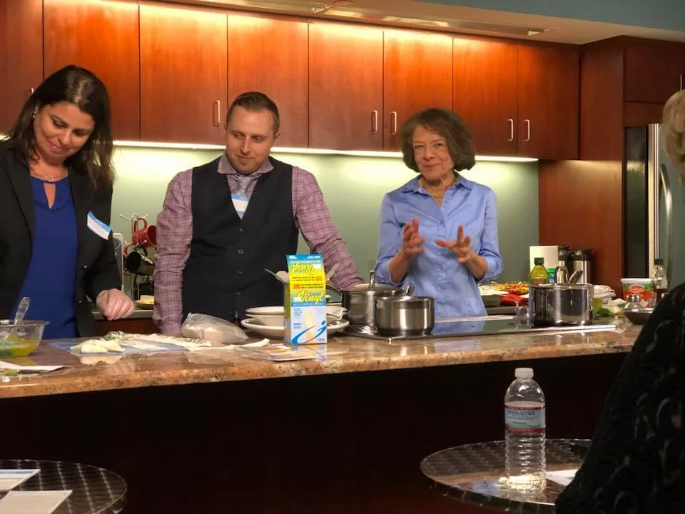 Come and be part of the fun - cooking demos, tastings and nutrition information all in a fun small group setting. Learn about ingredients, healthy cooking and nutrition and map out your eating plan for a high performance day! Get all your eating right information at a Healthy Eating Live! Program