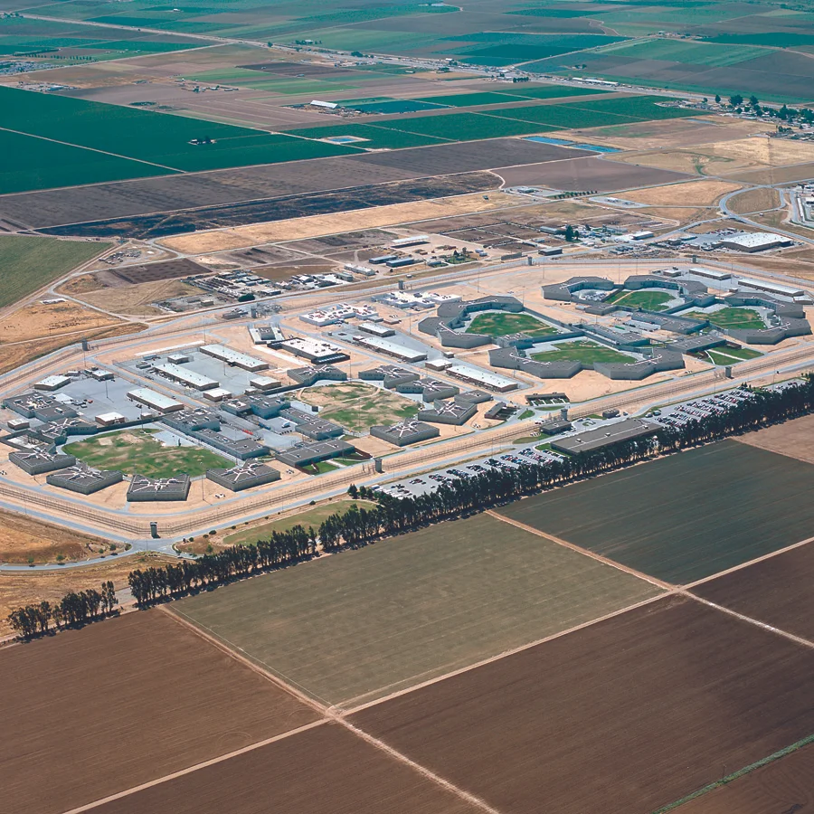 Aerial view of Salinas Valley Mental Health Faciltiy