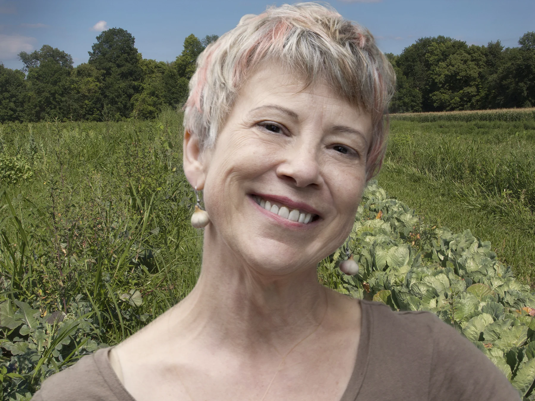 Author, artist and local food activist maria reidelbach. Click here for hi-rez. Photo by trix rosen.