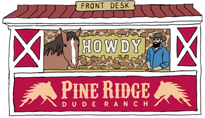 Collect ALL the stickers and you've got a chance to win a weekend for 4 at pine ridge dude ranch!!!