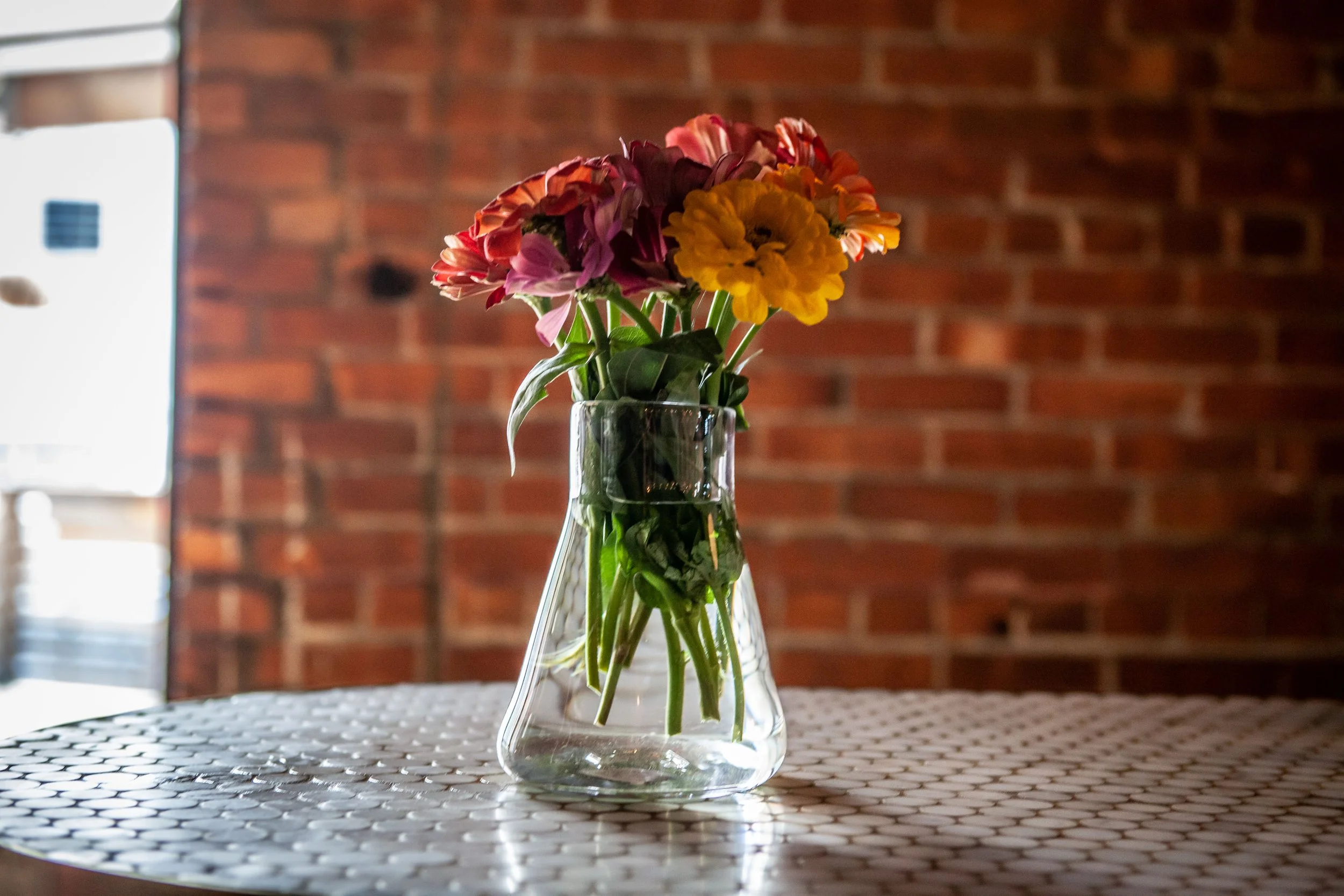 The AO Vase - Vermont made hand-blown vase at Dedalus