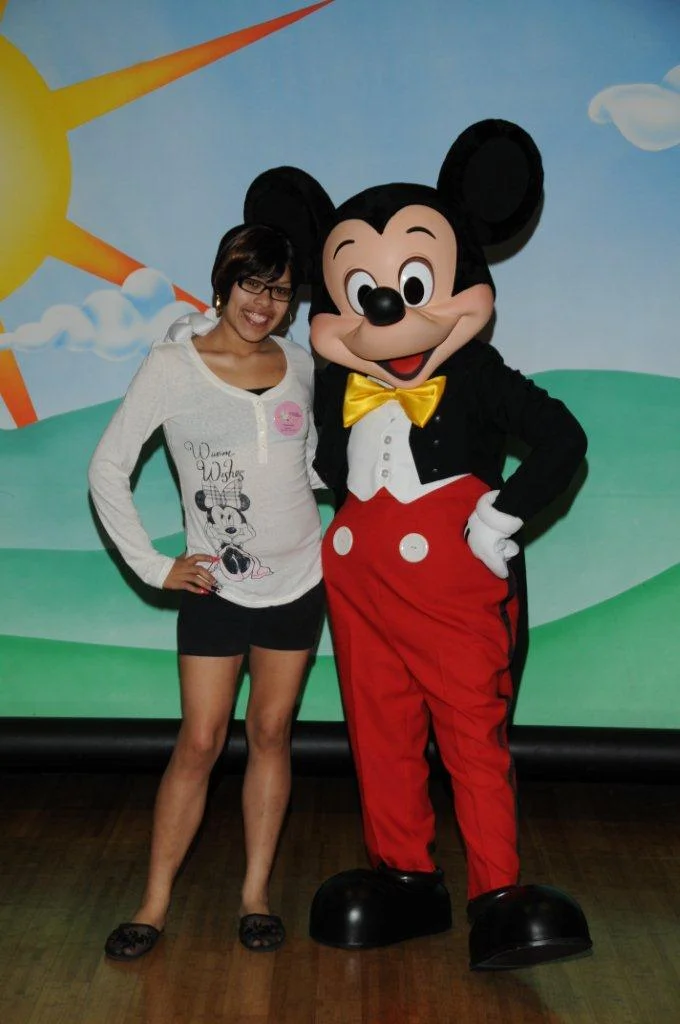 Francheska with Mickey