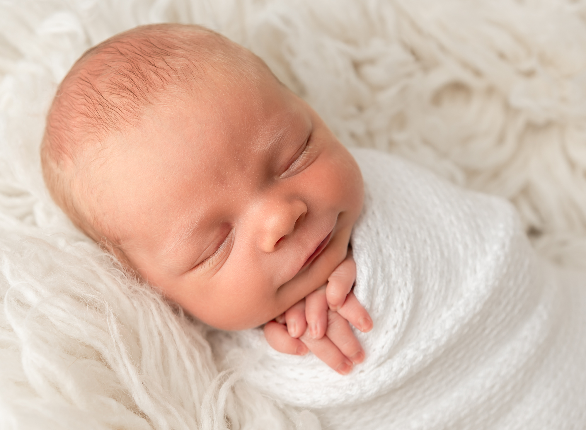 Smiling Newborn | Arizona Newborn Photographer