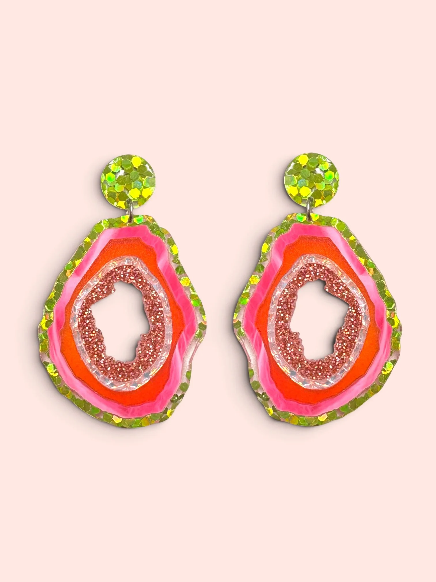 LARGE GEODE DANGLERS (H)
