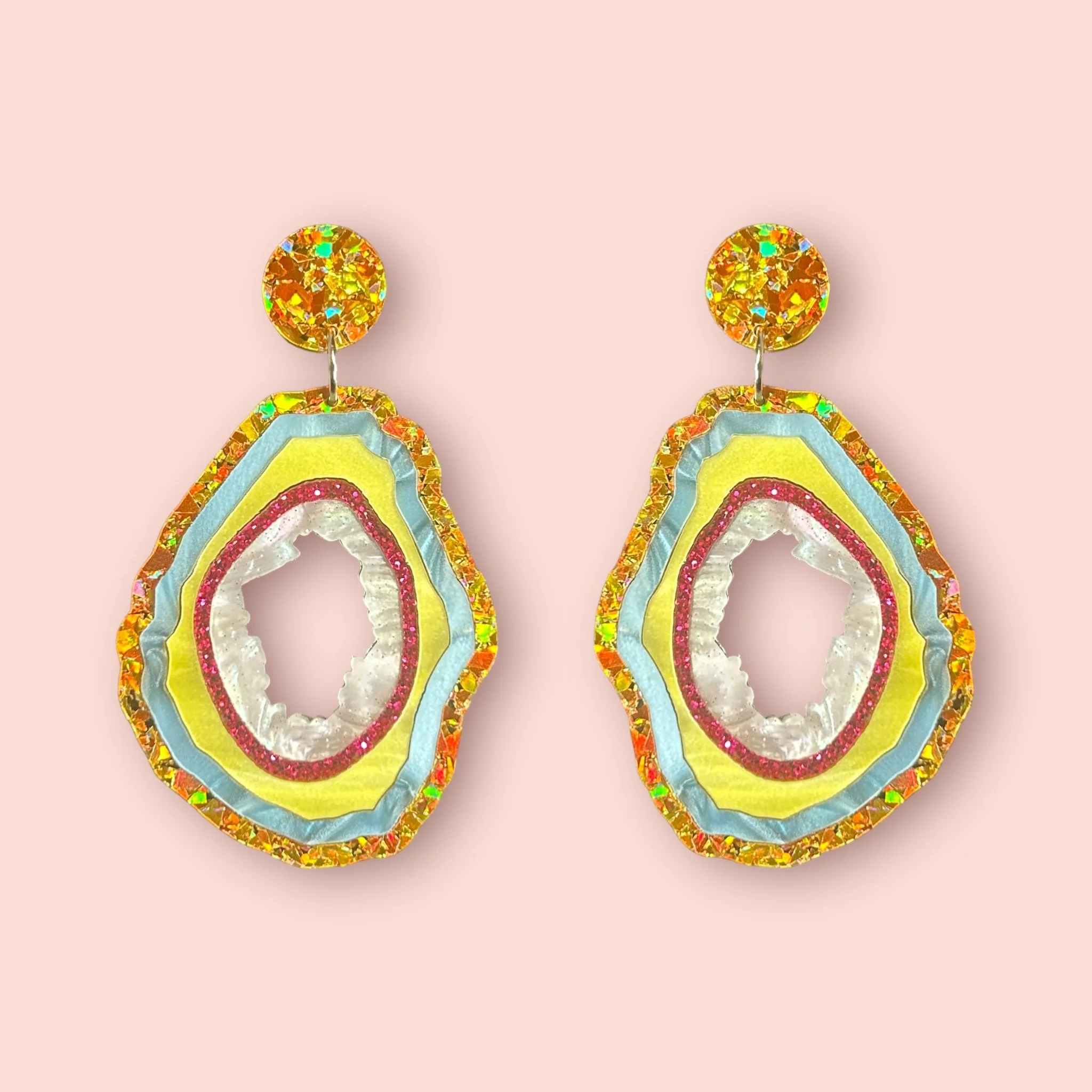 LARGE GEODE DANGLERS (G)